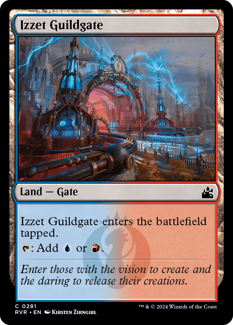 Izzet Guildgate — Ravnica Remastered — Magic: The Gathering