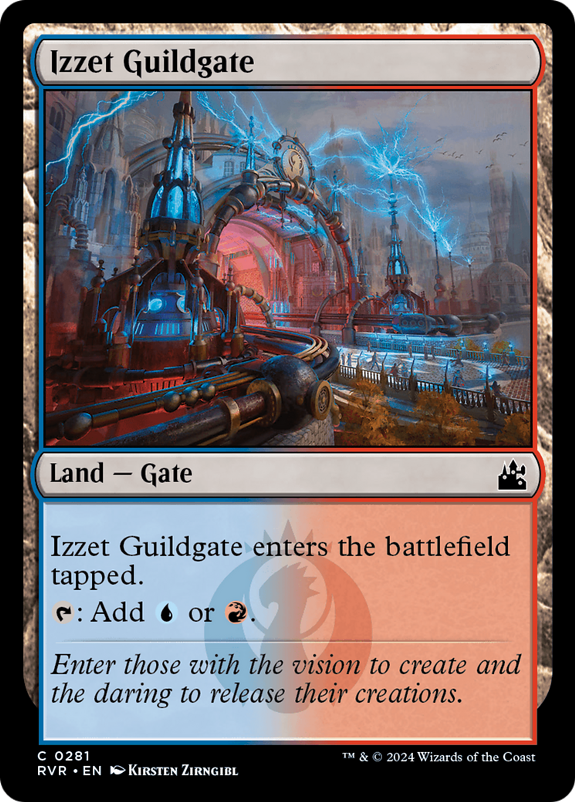 Izzet Guildgate — Ravnica Remastered — Magic: The Gathering