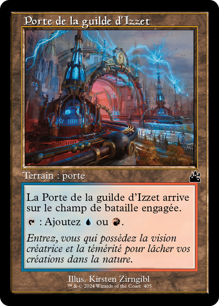 Porte de la guilde d'Izzet — Ravnica Remastered — Magic: The Gathering