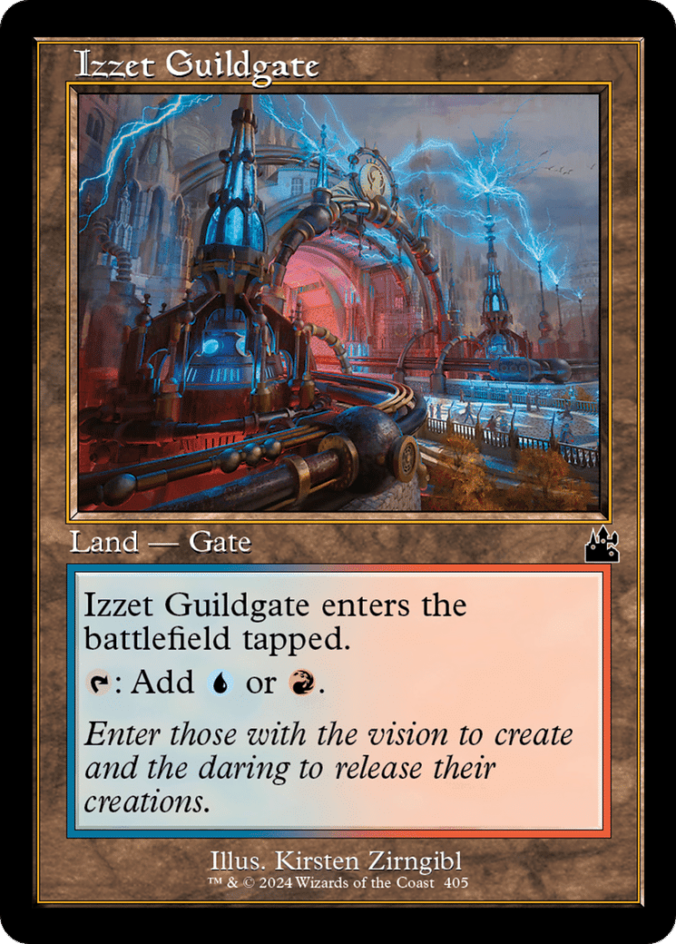 Izzet Guildgate — Ravnica Remastered — Magic: The Gathering