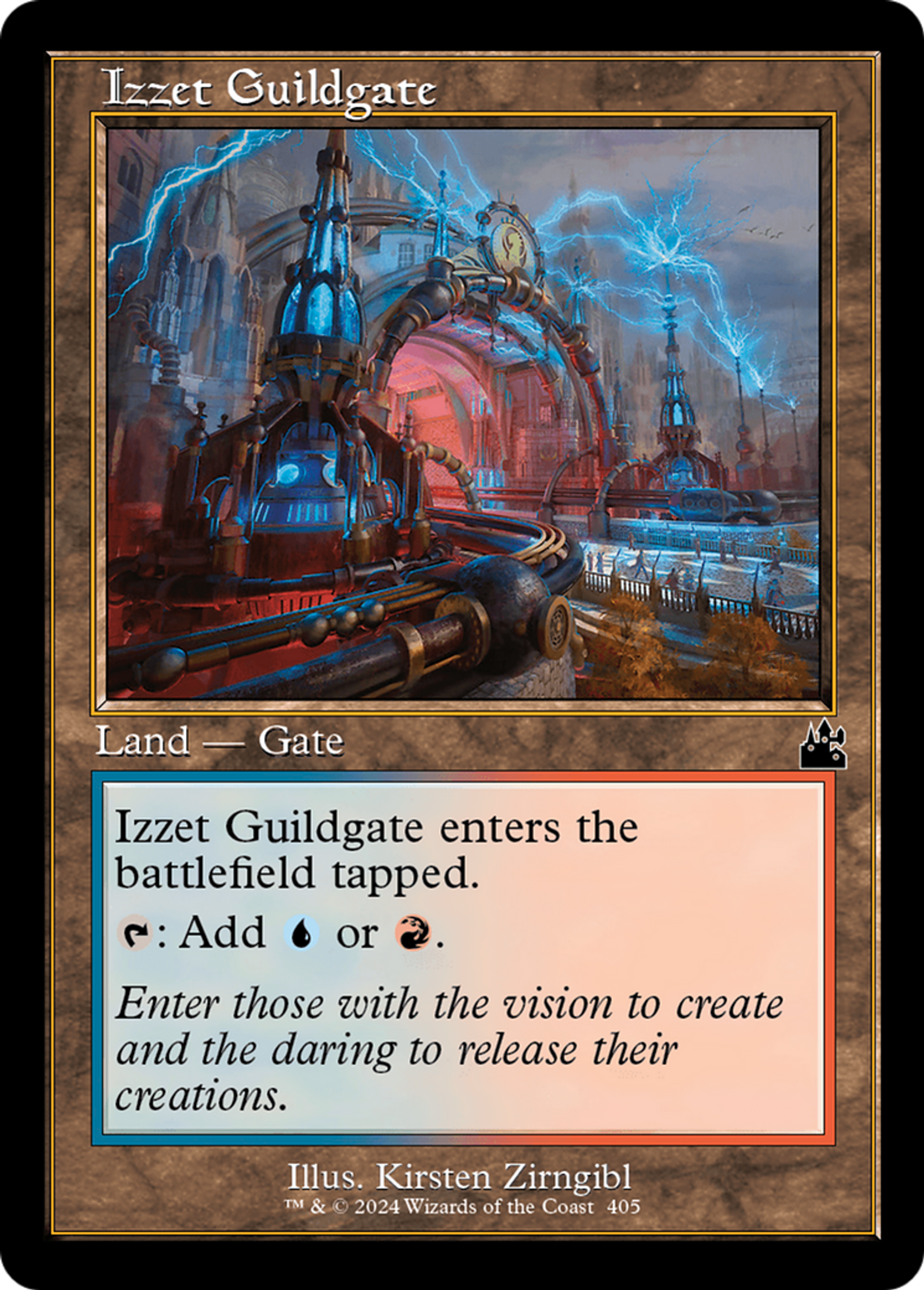 Izzet Guildgate — Ravnica Remastered — Magic: The Gathering