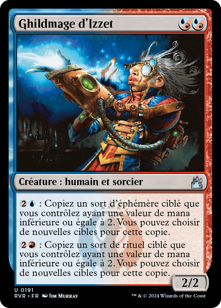 Ghildmage d'Izzet — Ravnica Remastered — Magic: The Gathering