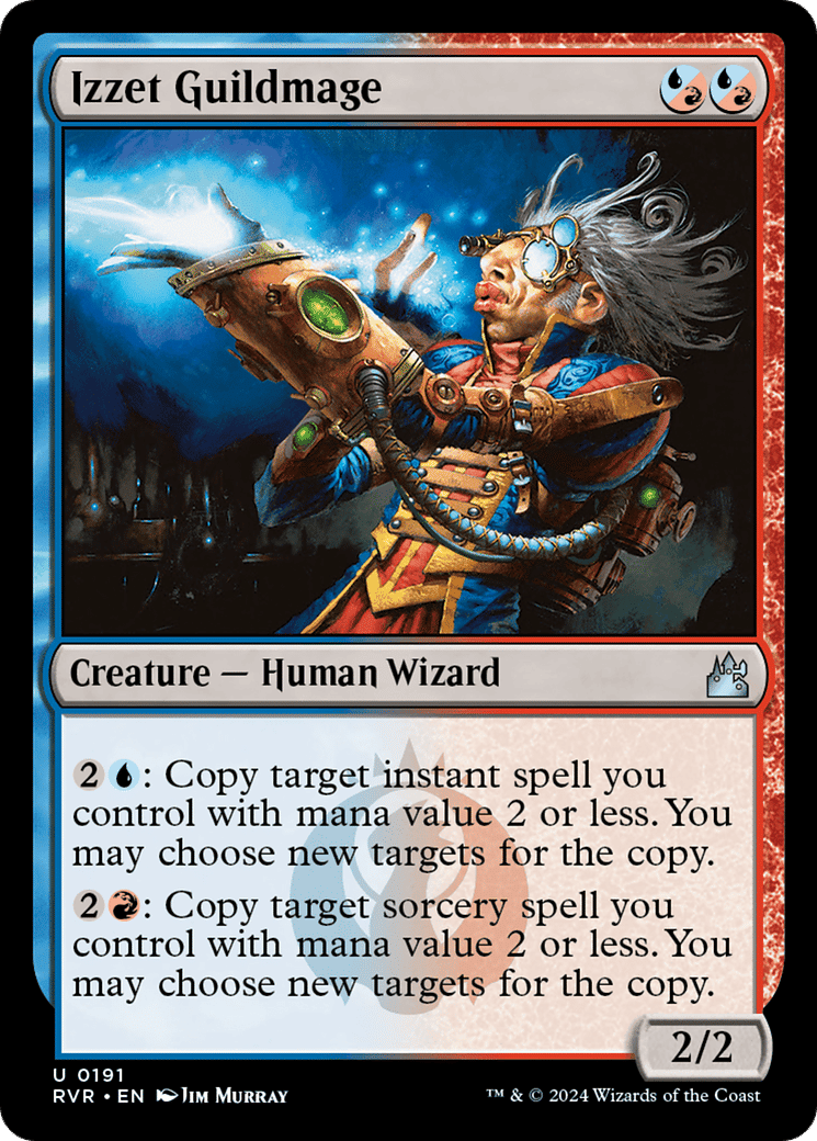 Izzet Guildmage — Ravnica Remastered — Magic: The Gathering