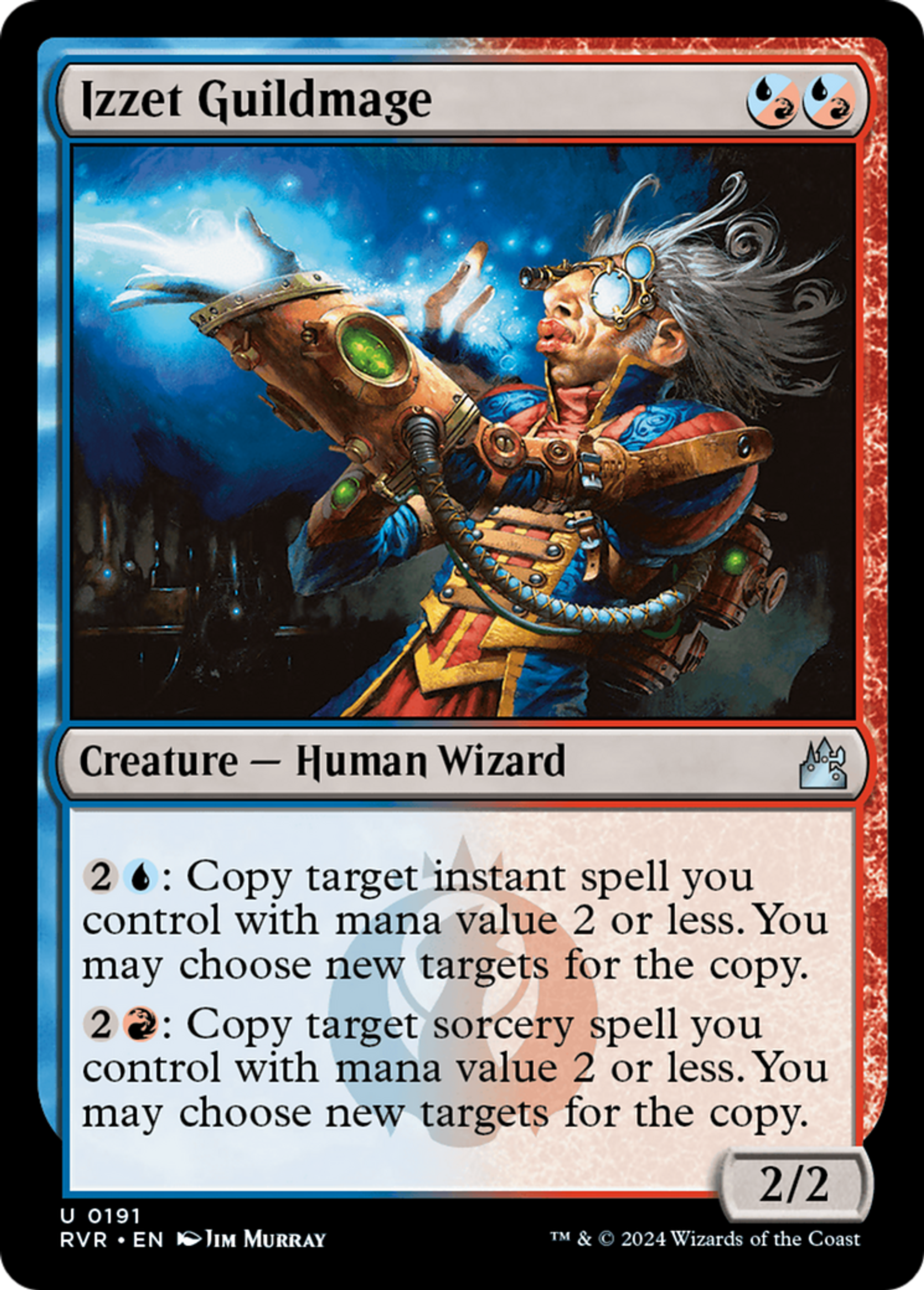 Izzet Guildmage — Ravnica Remastered — Magic: The Gathering