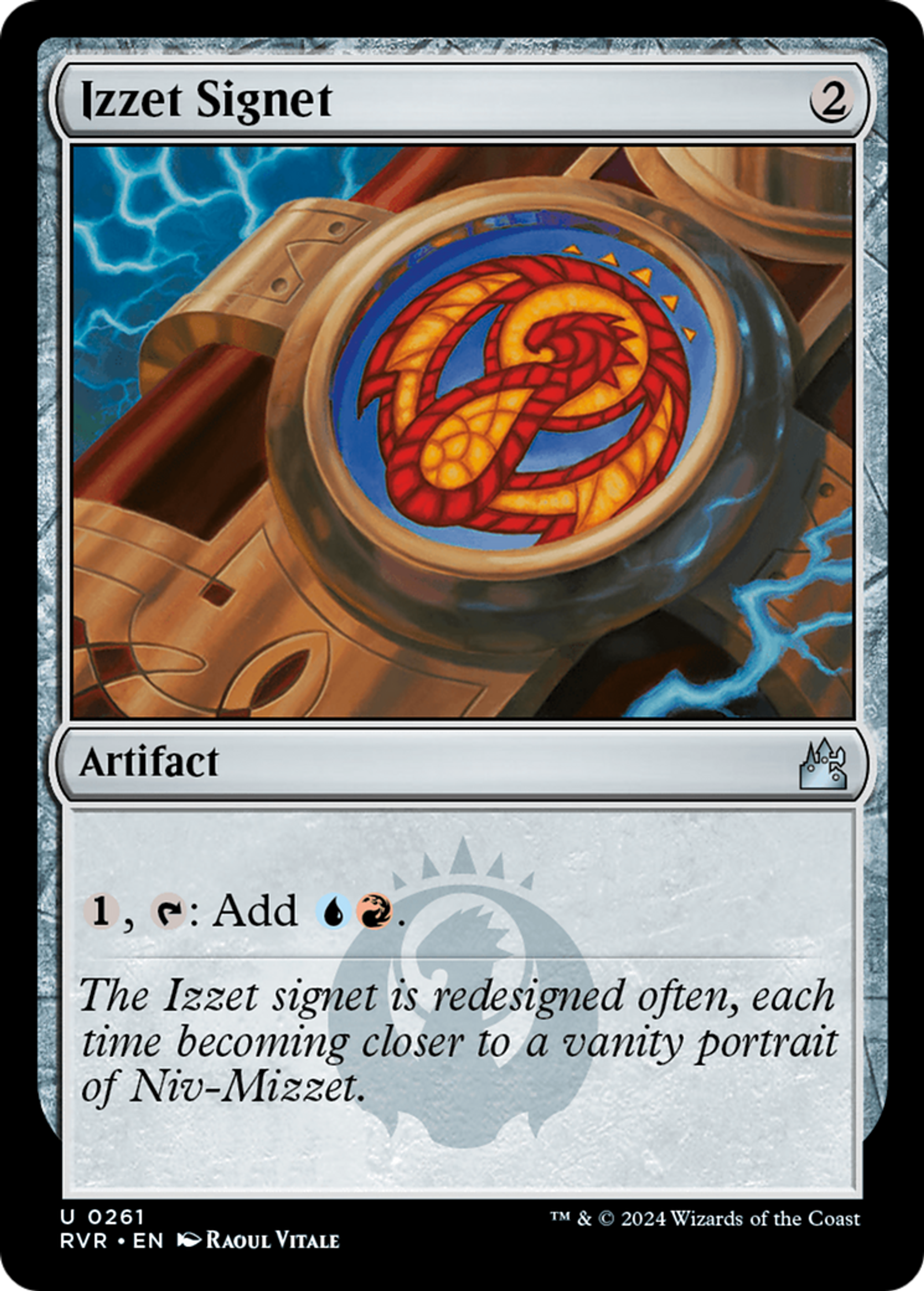 Cachet d'Izzet — Ravnica Remastered — Magic: The Gathering