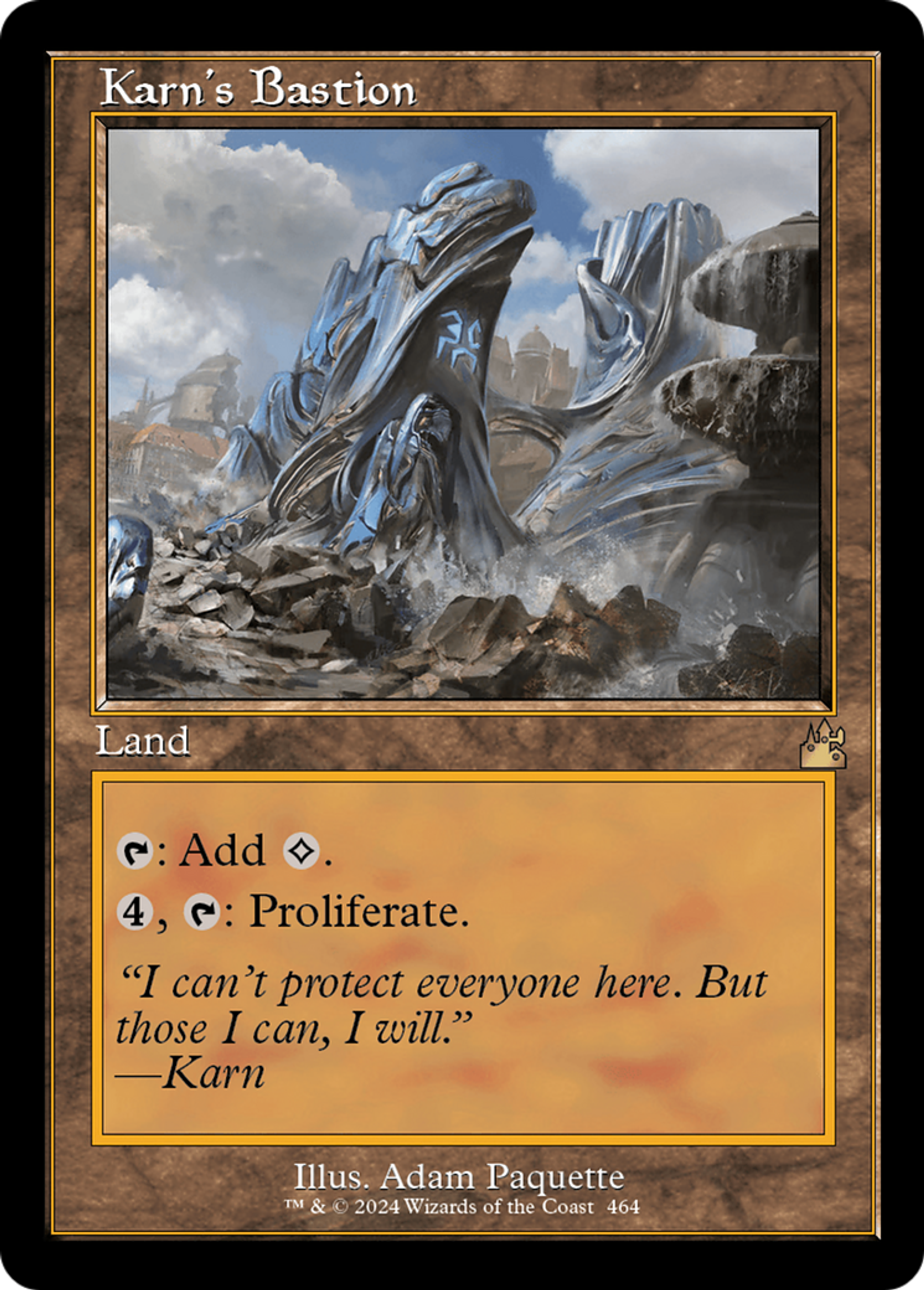 Karn's Bastion — Ravnica Remastered — Magic: The Gathering