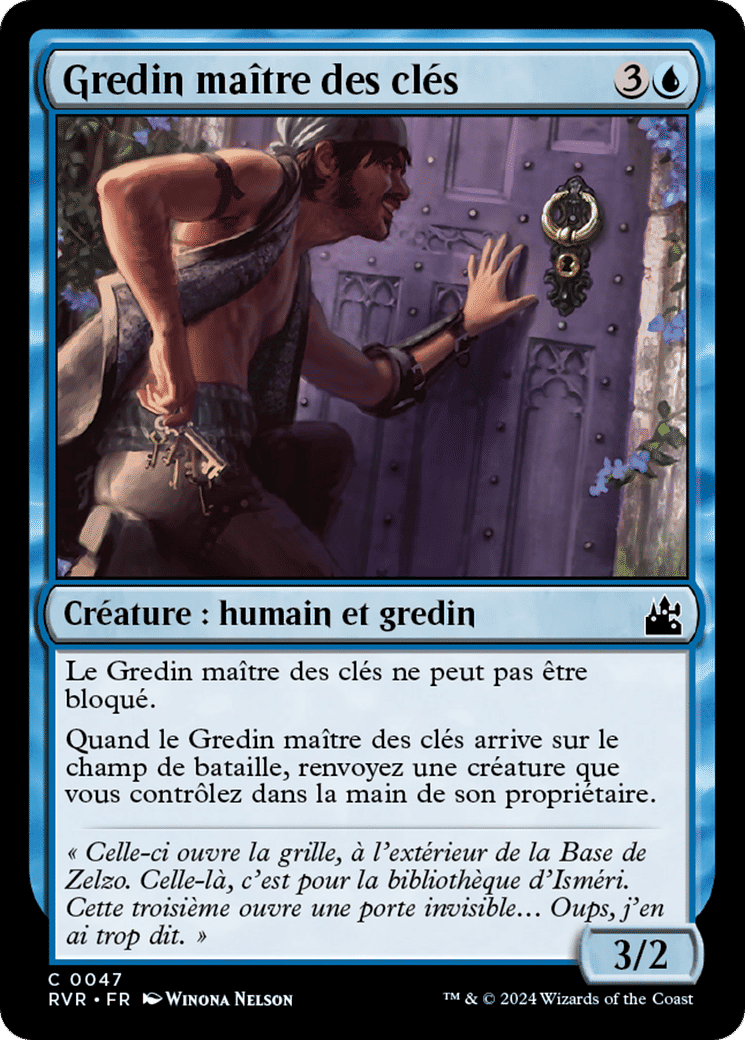 Gredin maître des clés — Ravnica Remastered — Magic: The Gathering