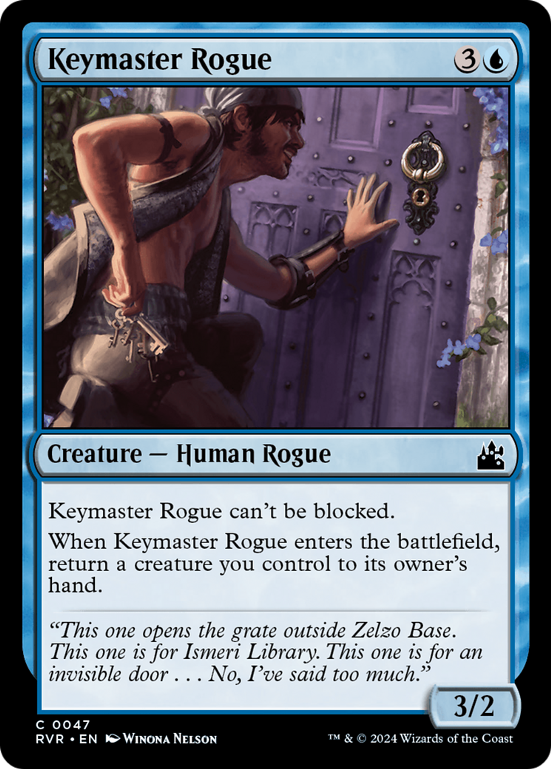 Keymaster Rogue — Ravnica Remastered — Magic: The Gathering