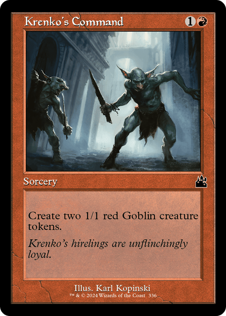 Krenko's Command — Ravnica Remastered — Magic: The Gathering