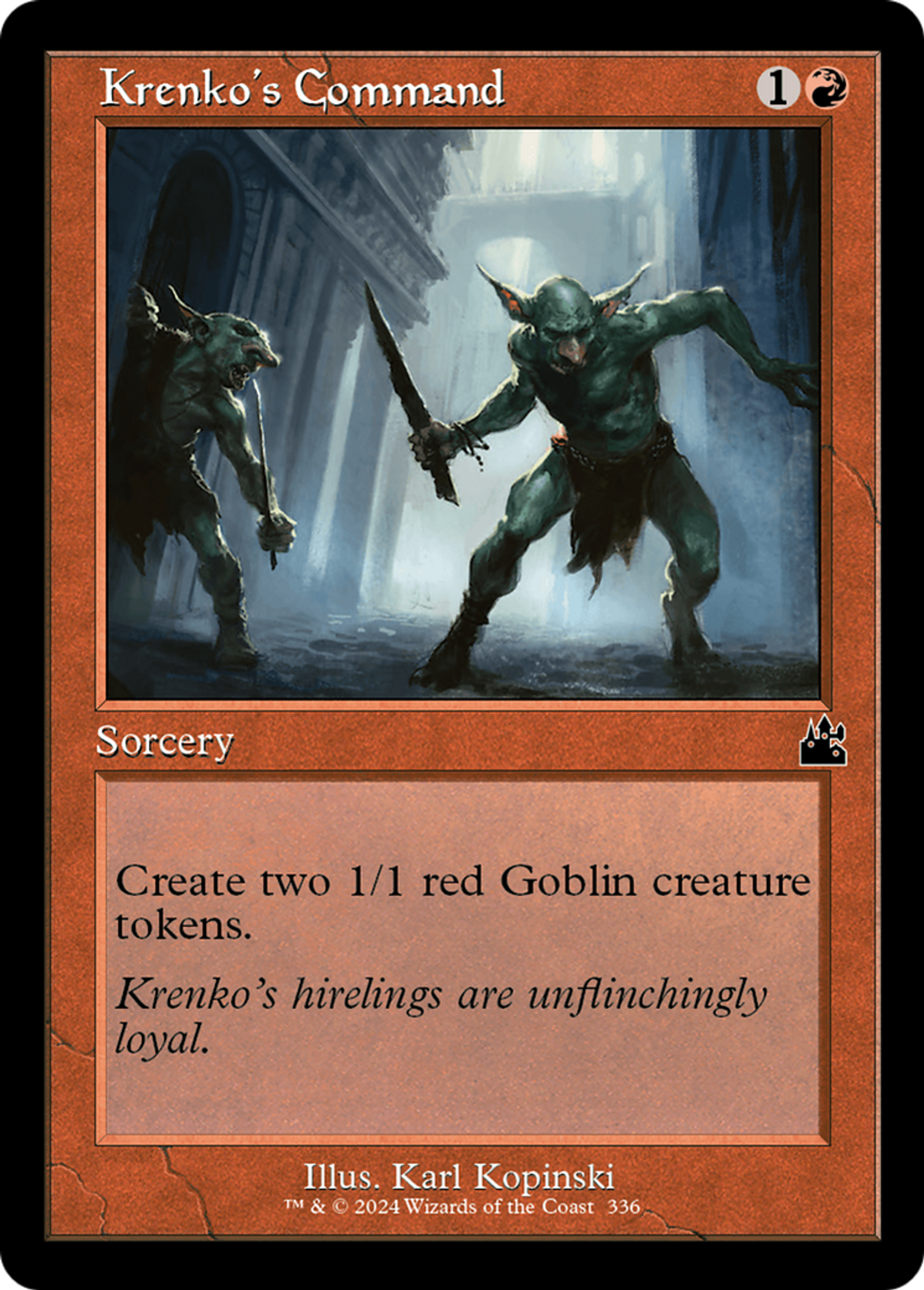 Krenko's Command — Ravnica Remastered — Magic: The Gathering