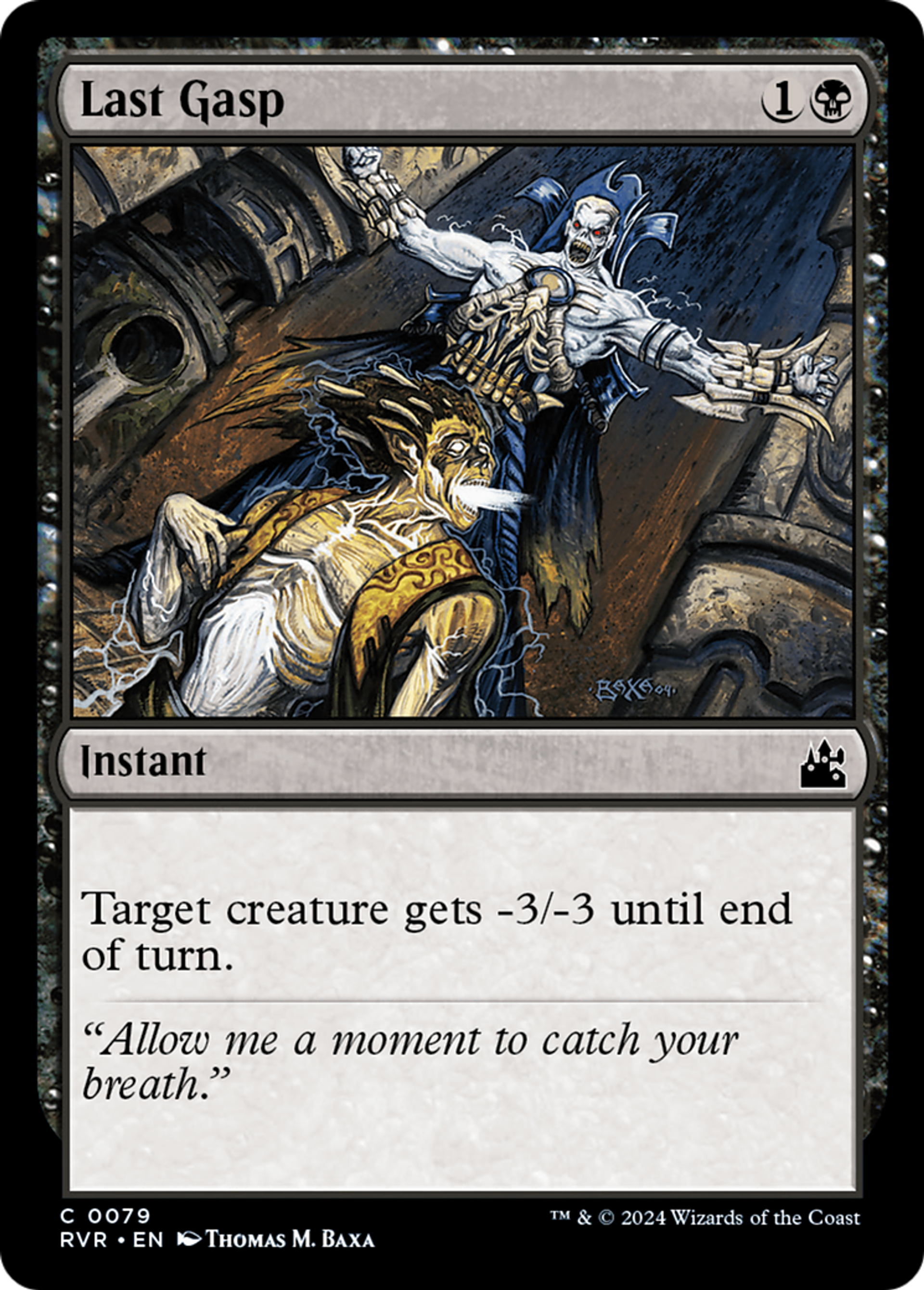 Last Gasp — Ravnica Remastered — Magic: The Gathering