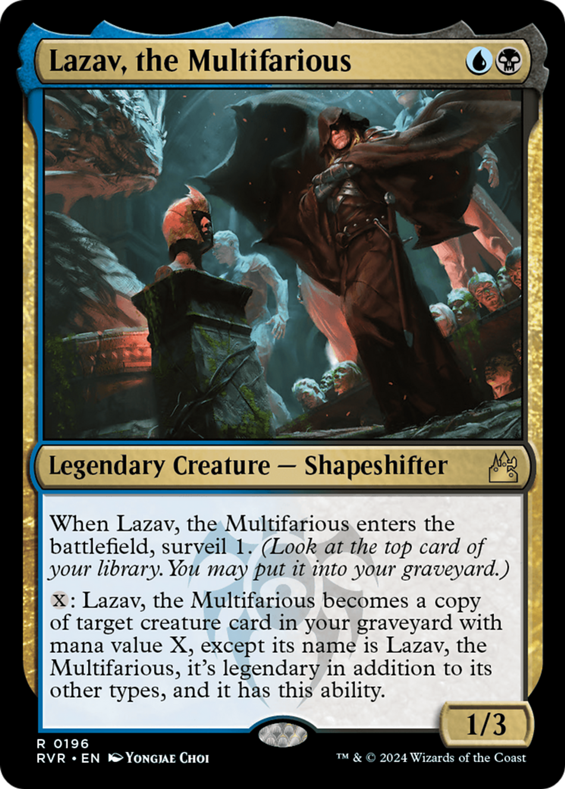 Lazav, the Multifarious — Ravnica Remastered — Magic: The Gathering