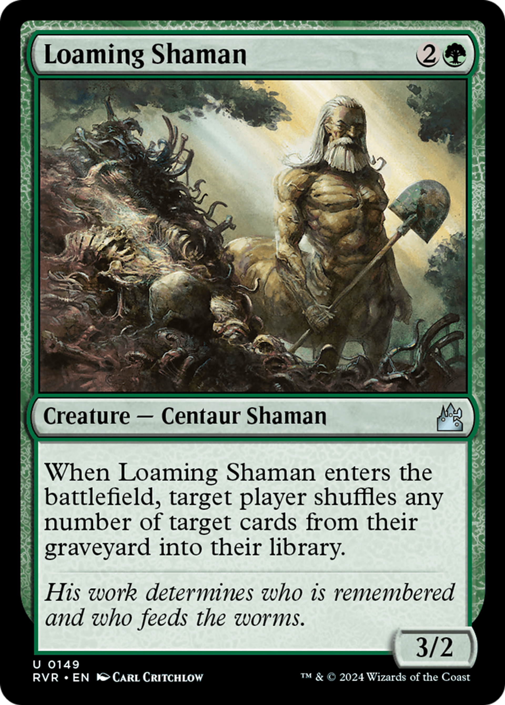 Loaming Shaman — Ravnica Remastered — Magic: The Gathering