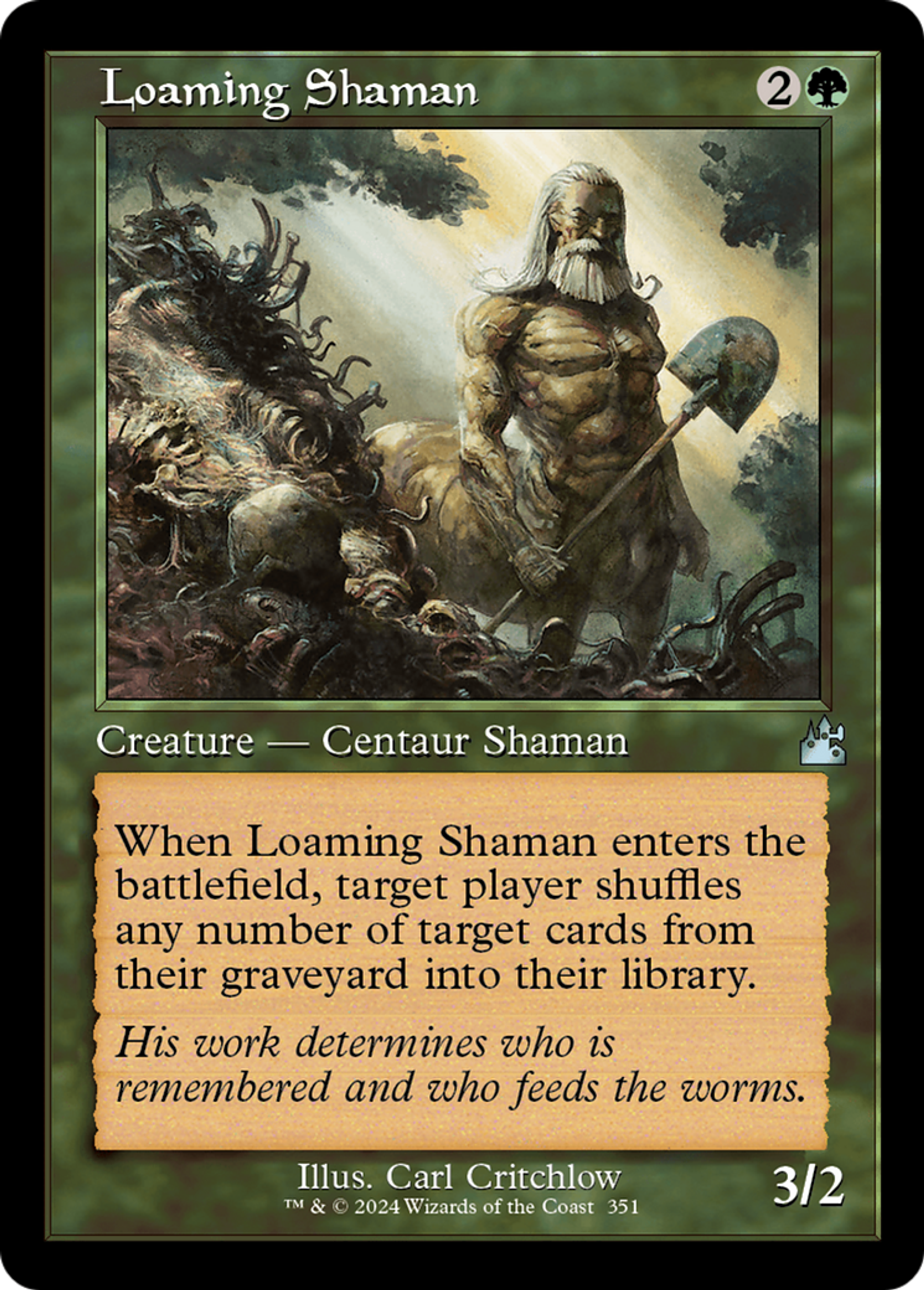 Loaming Shaman — Ravnica Remastered — Magic: The Gathering