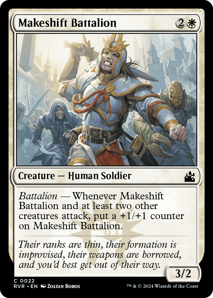 Makeshift Battalion — Ravnica Remastered — Magic: The Gathering