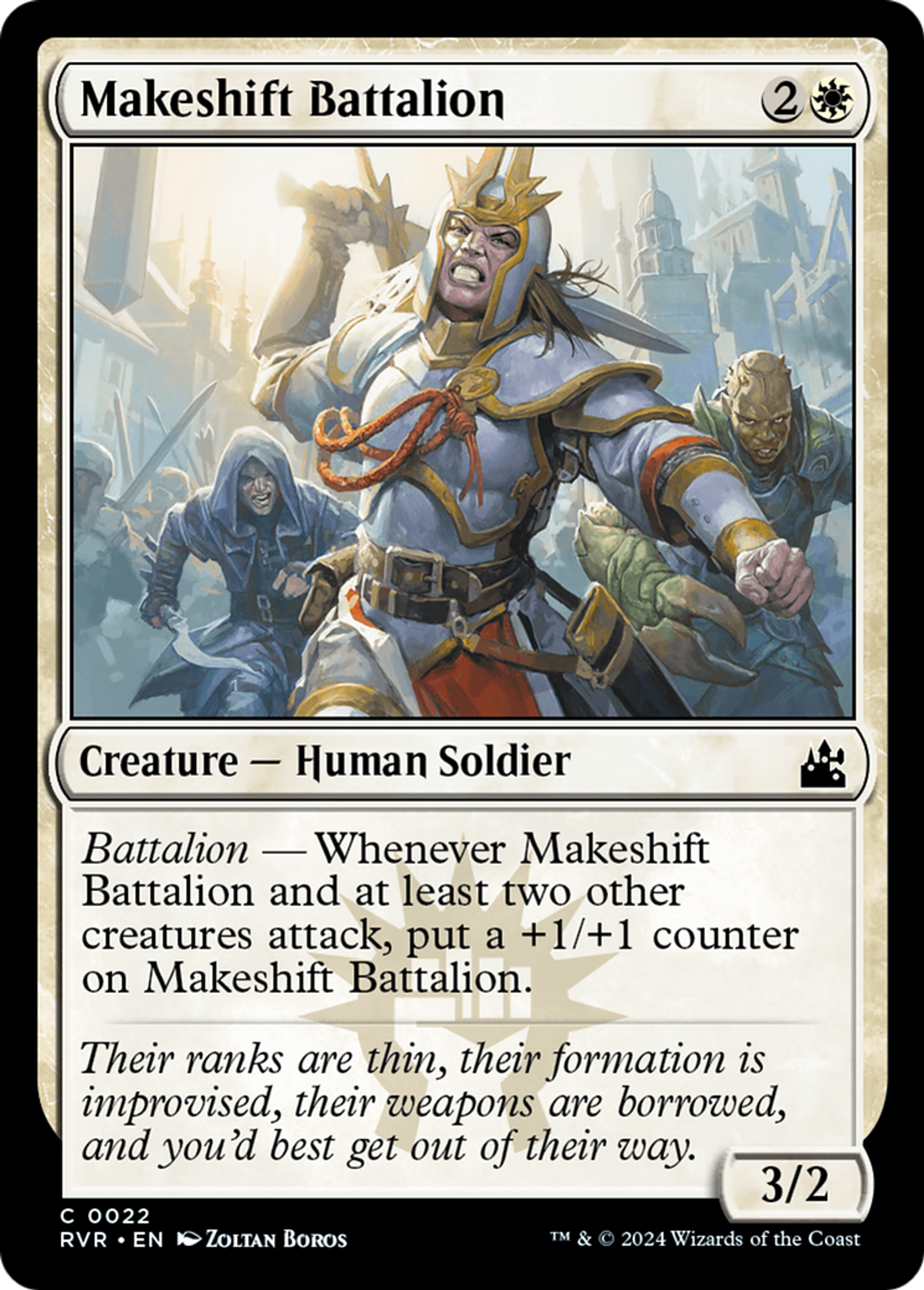 Makeshift Battalion — Ravnica Remastered — Magic: The Gathering