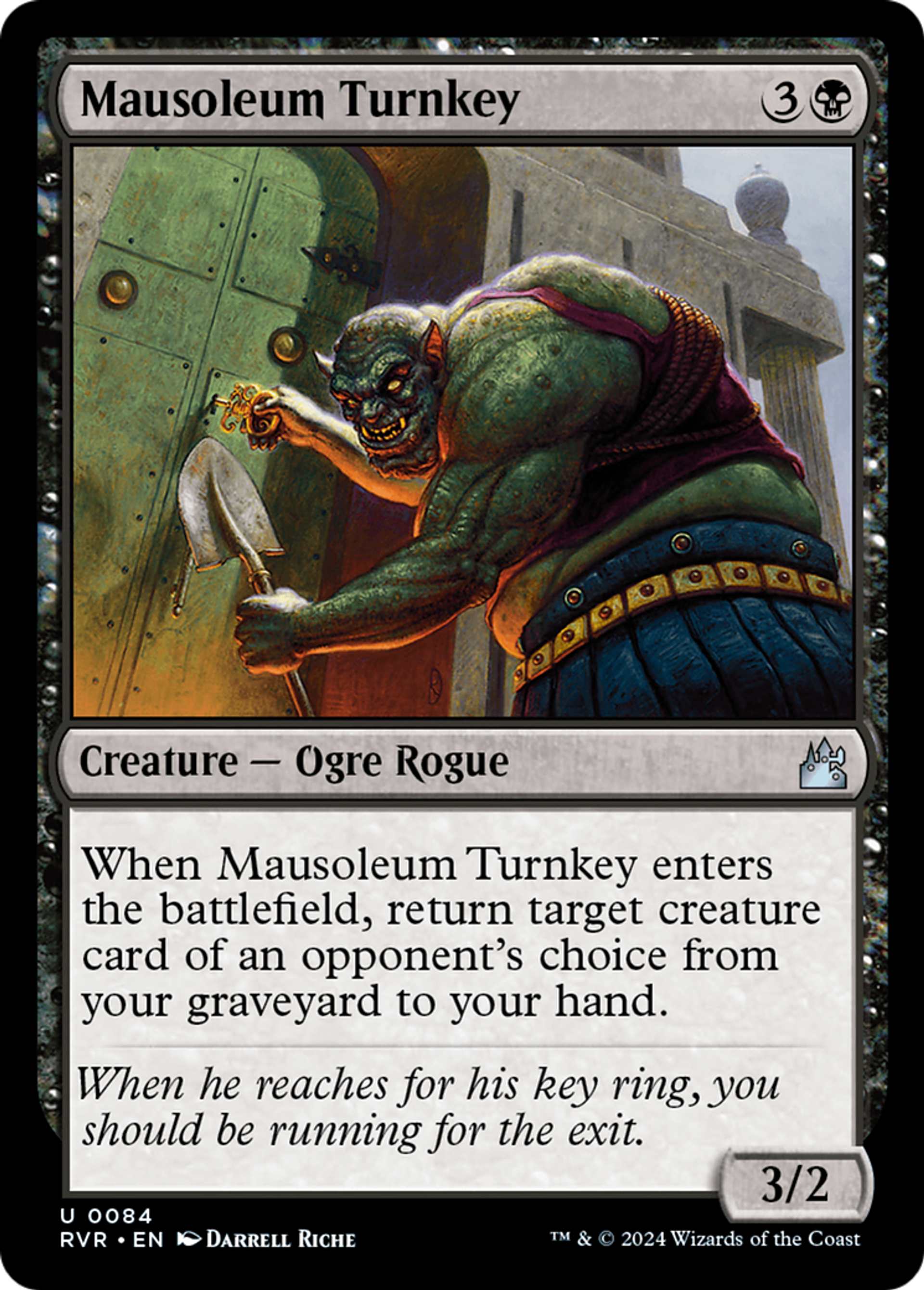 Mausoleum Turnkey — Ravnica Remastered — Magic: The Gathering
