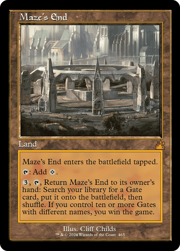 Maze's End — Ravnica Remastered — Magic: The Gathering