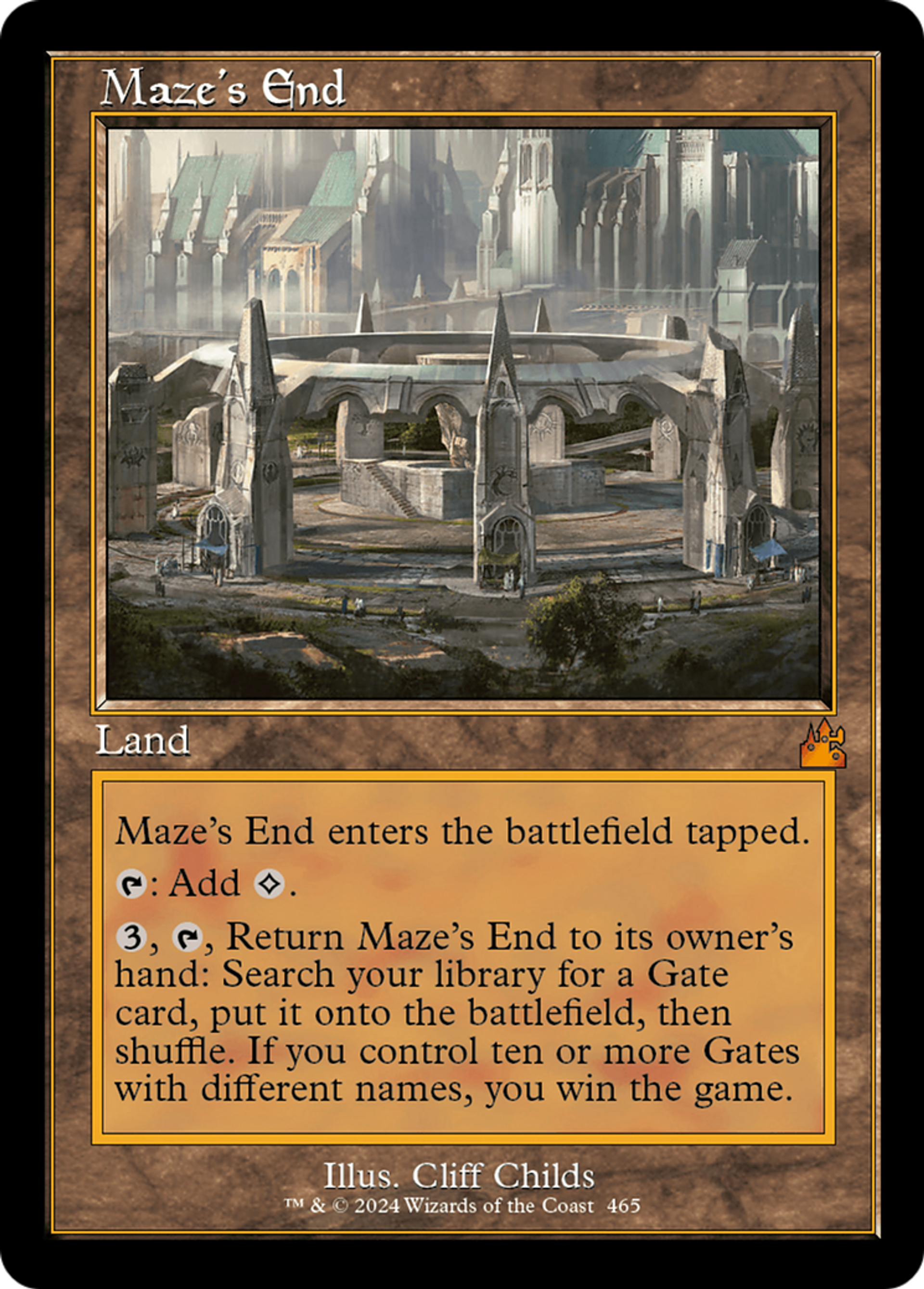 Maze's End — Ravnica Remastered — Magic: The Gathering