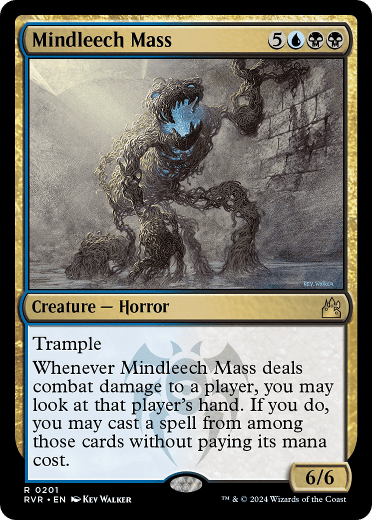 Mindleech Mass — Ravnica Remastered — Magic: The Gathering