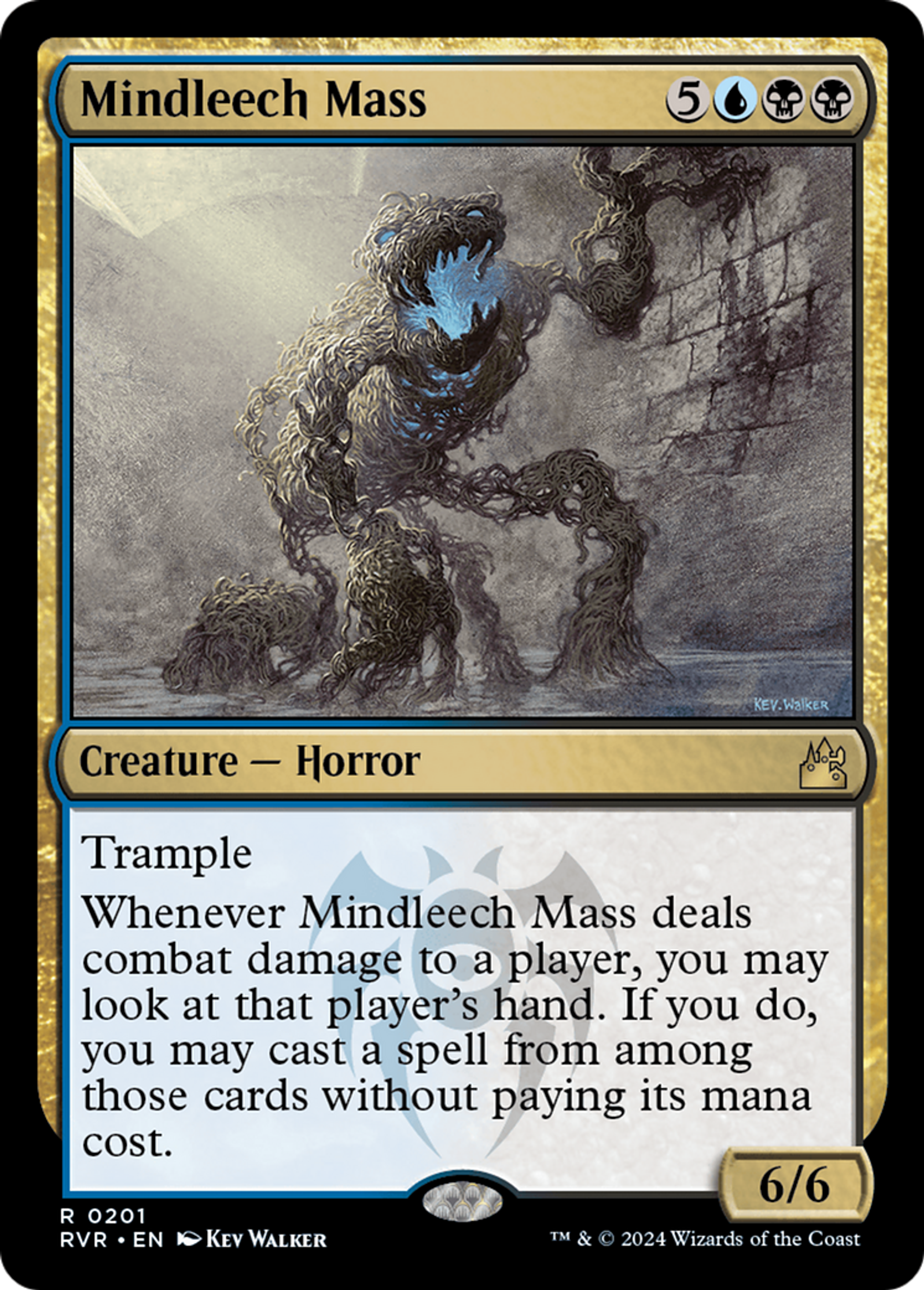 Masse sangsucéphale — Ravnica Remastered — Magic: The Gathering
