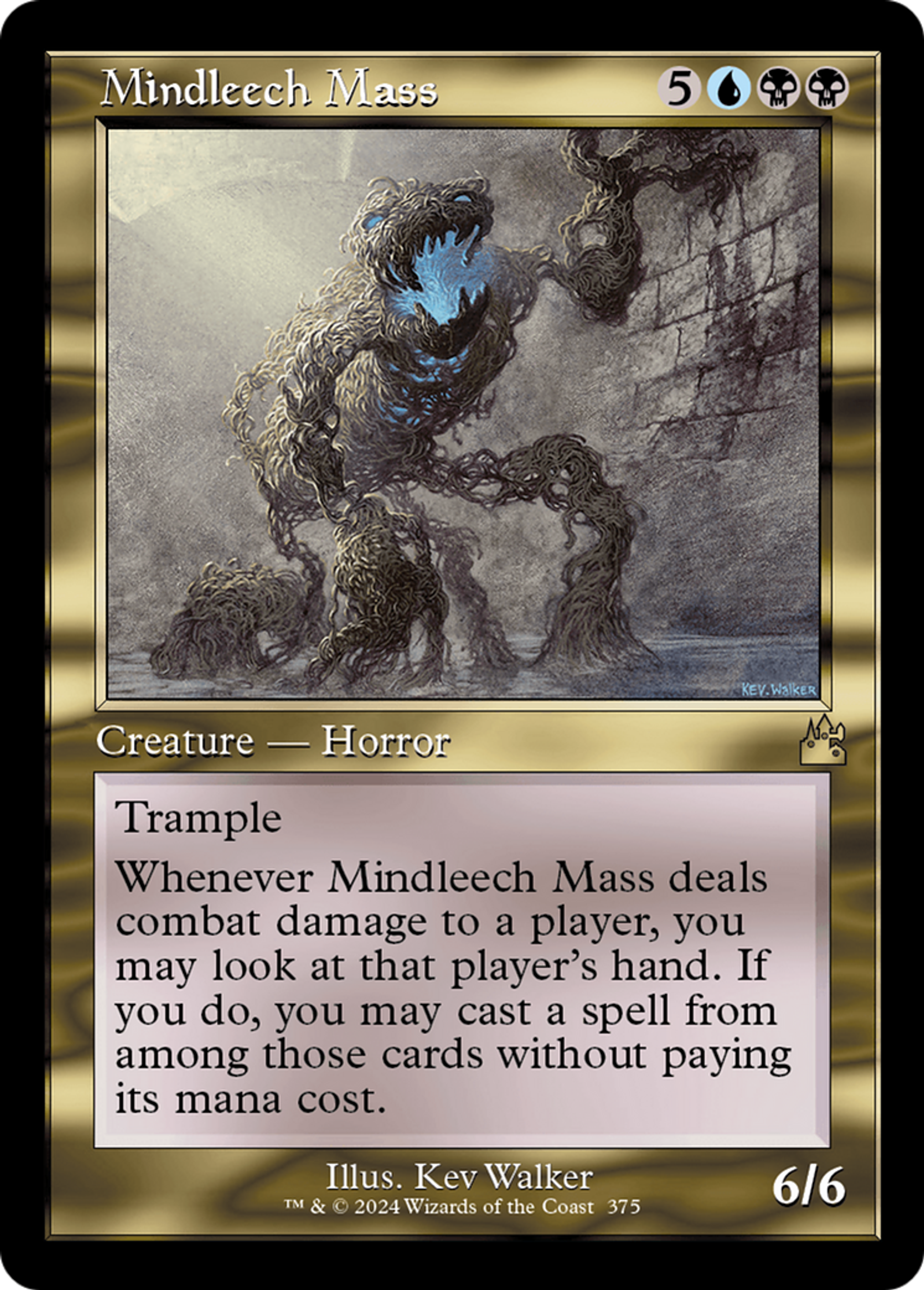 Mindleech Mass — Ravnica Remastered — Magic: The Gathering