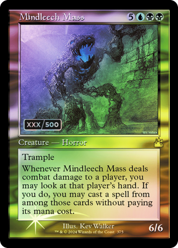 Mindleech Mass — Ravnica Remastered — Magic: The Gathering