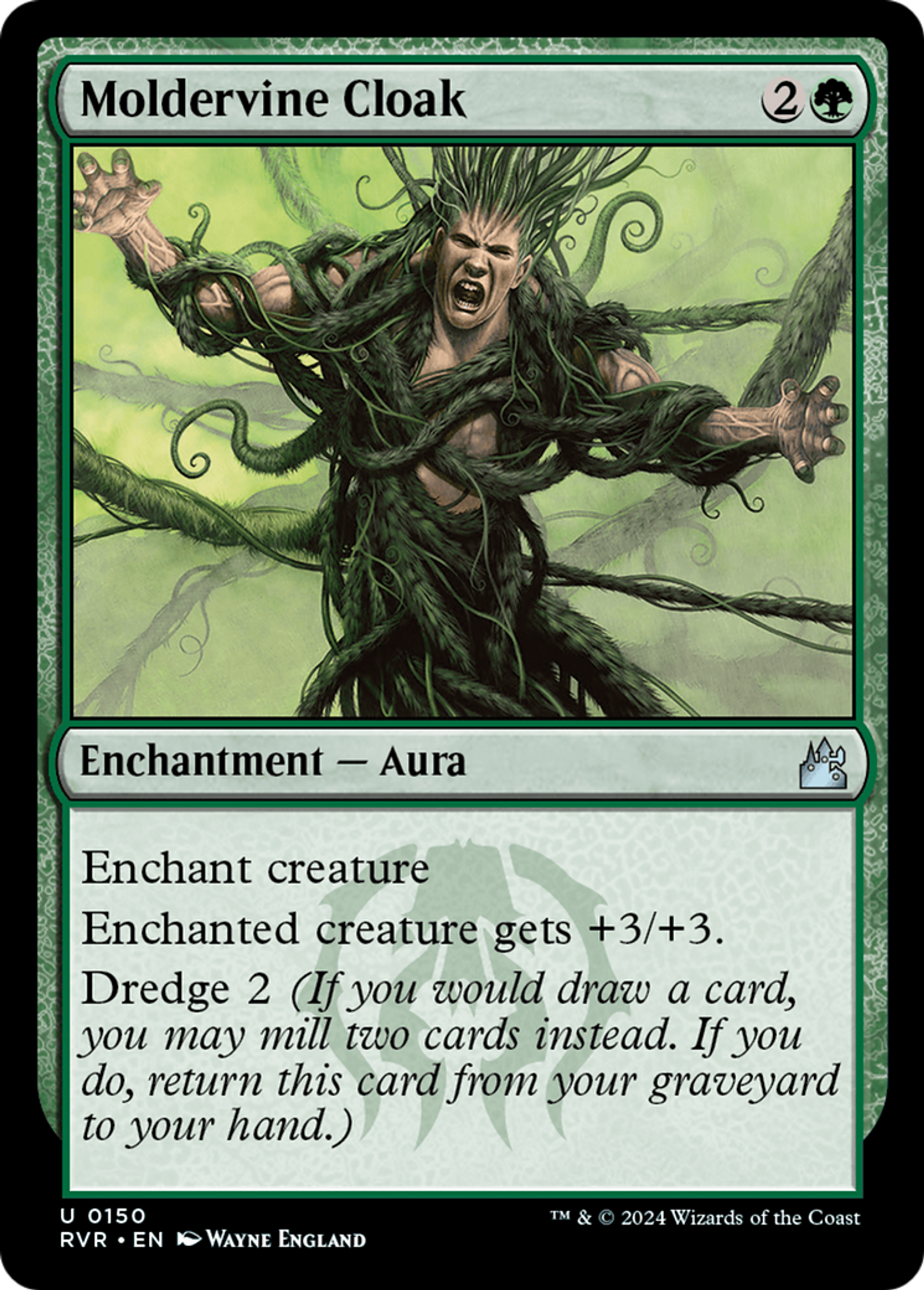 Moldervine Cloak — Ravnica Remastered — Magic: The Gathering