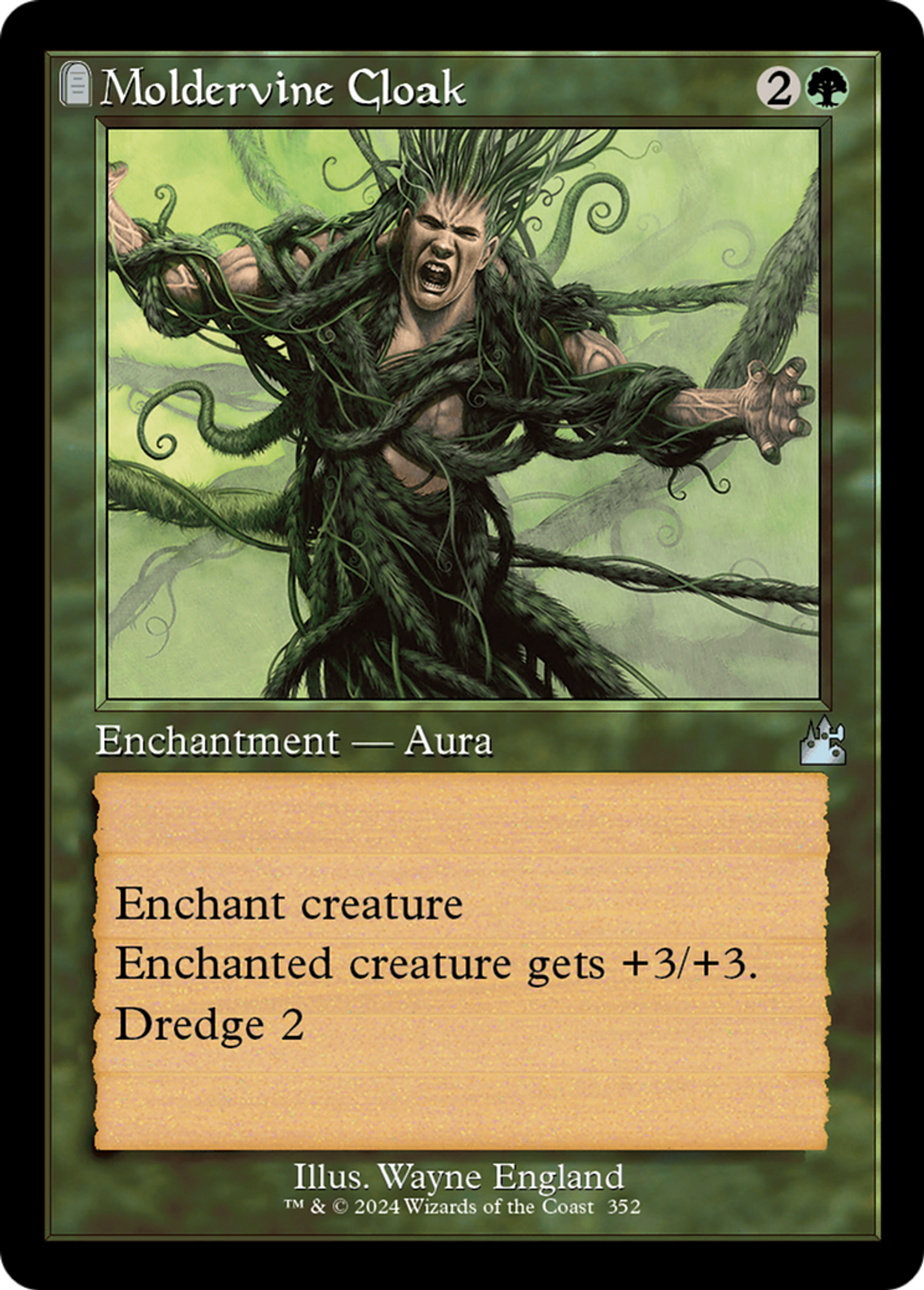 Moldervine Cloak — Ravnica Remastered — Magic: The Gathering