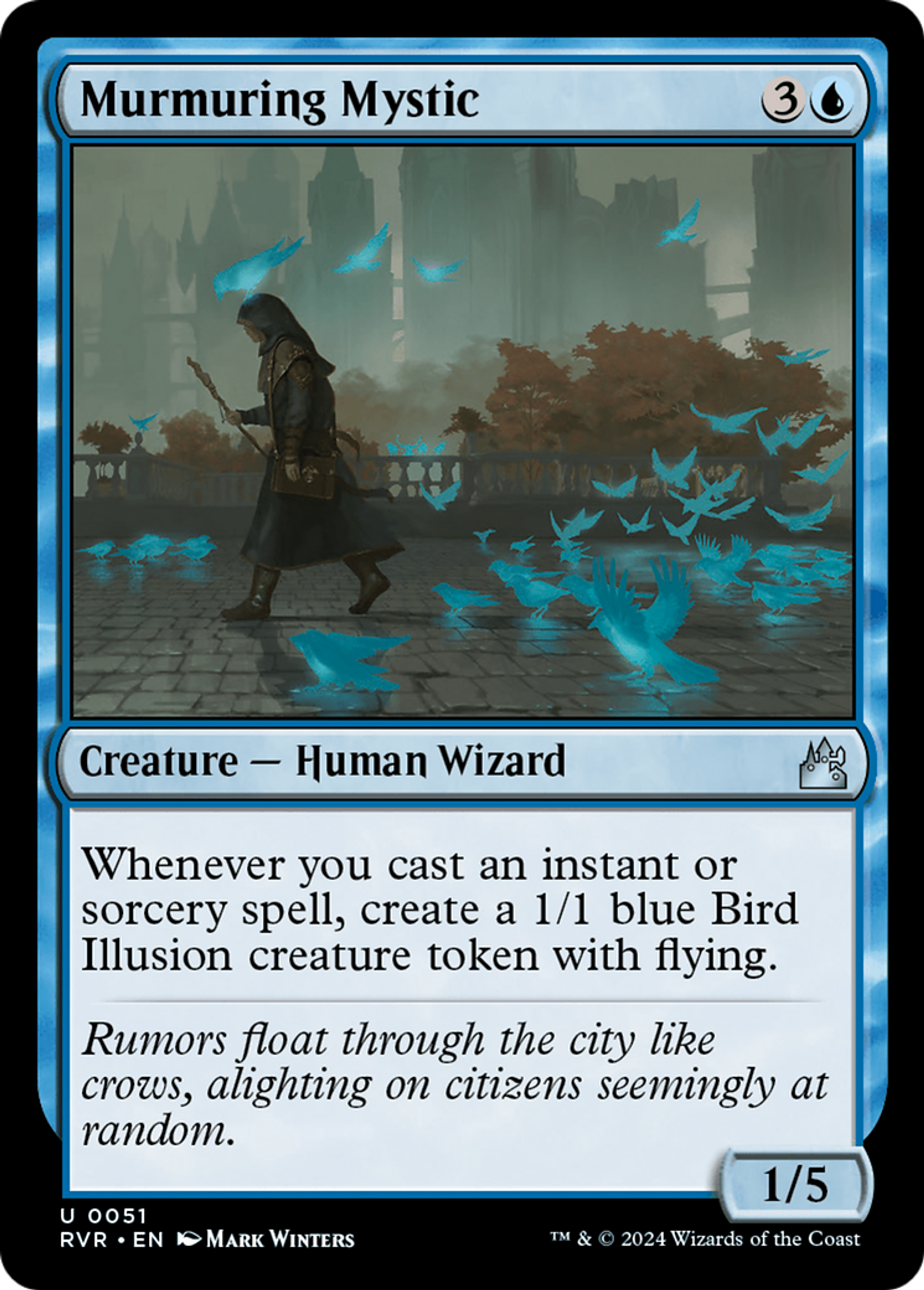 Murmuring Mystic — Ravnica Remastered — Magic: The Gathering