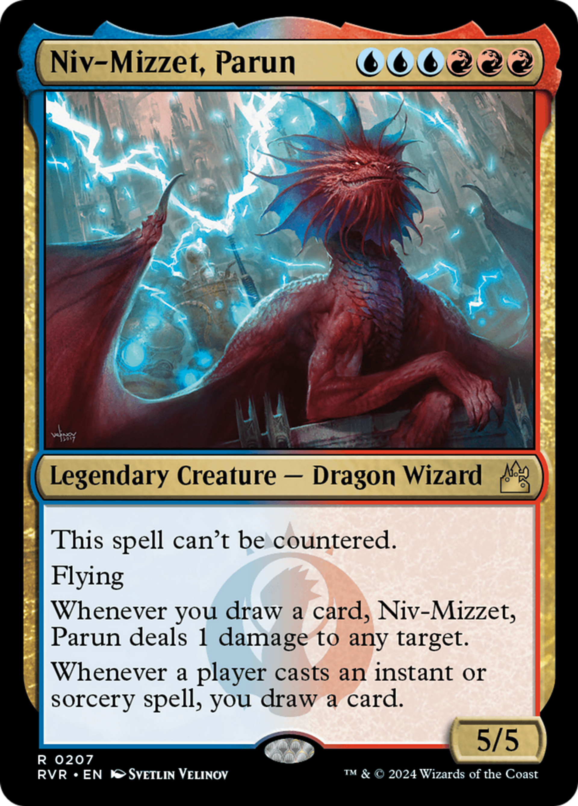 Niv-Mizzet, Parun — Ravnica Remastered — Magic: The Gathering