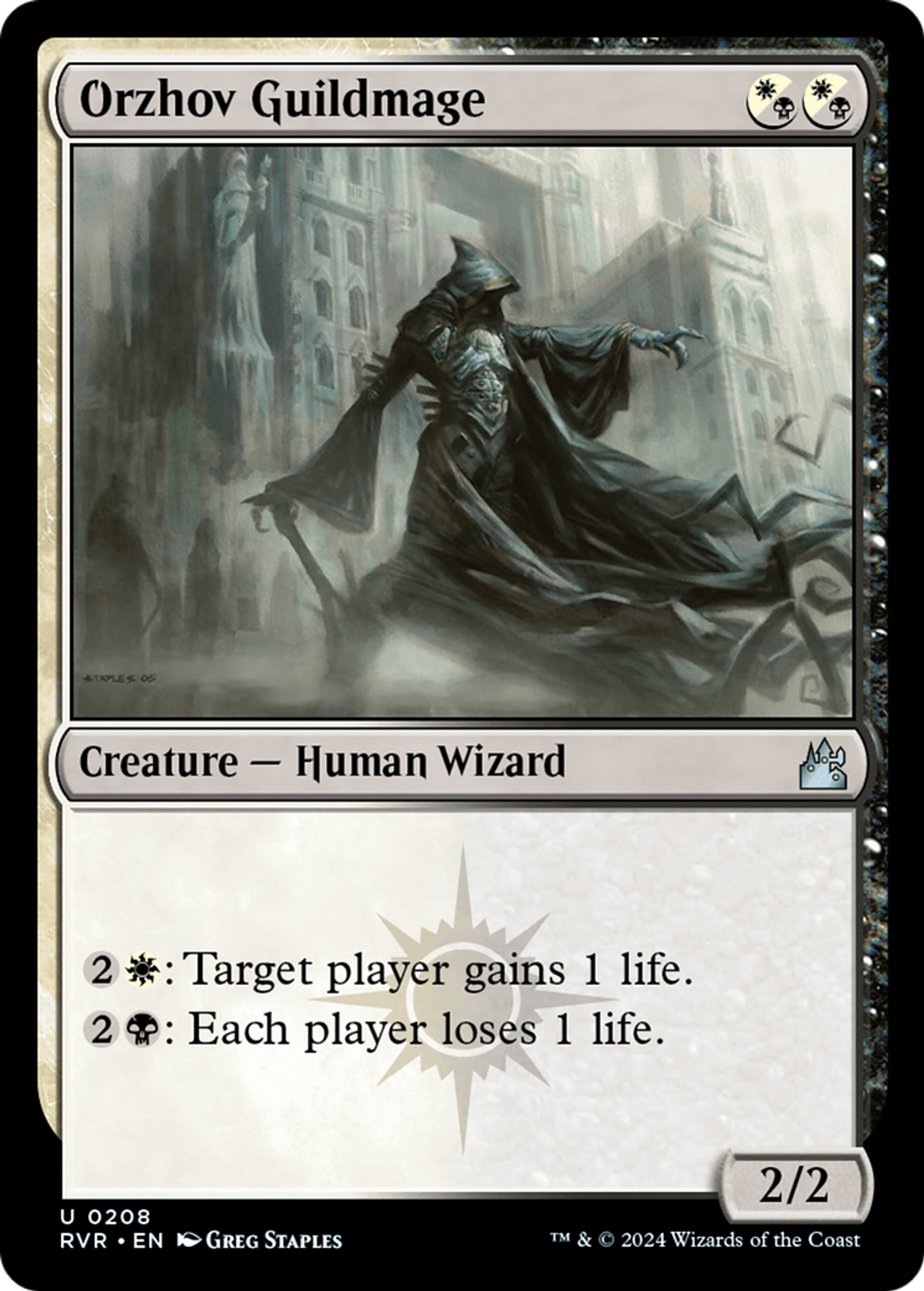 Ghildmage d'Orzhov — Ravnica Remastered — Magic: The Gathering