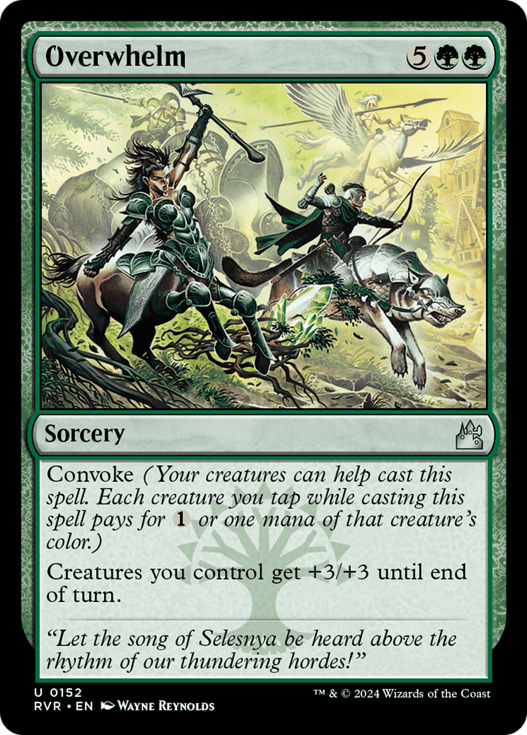 Overwhelm — Ravnica Remastered — Magic: The Gathering