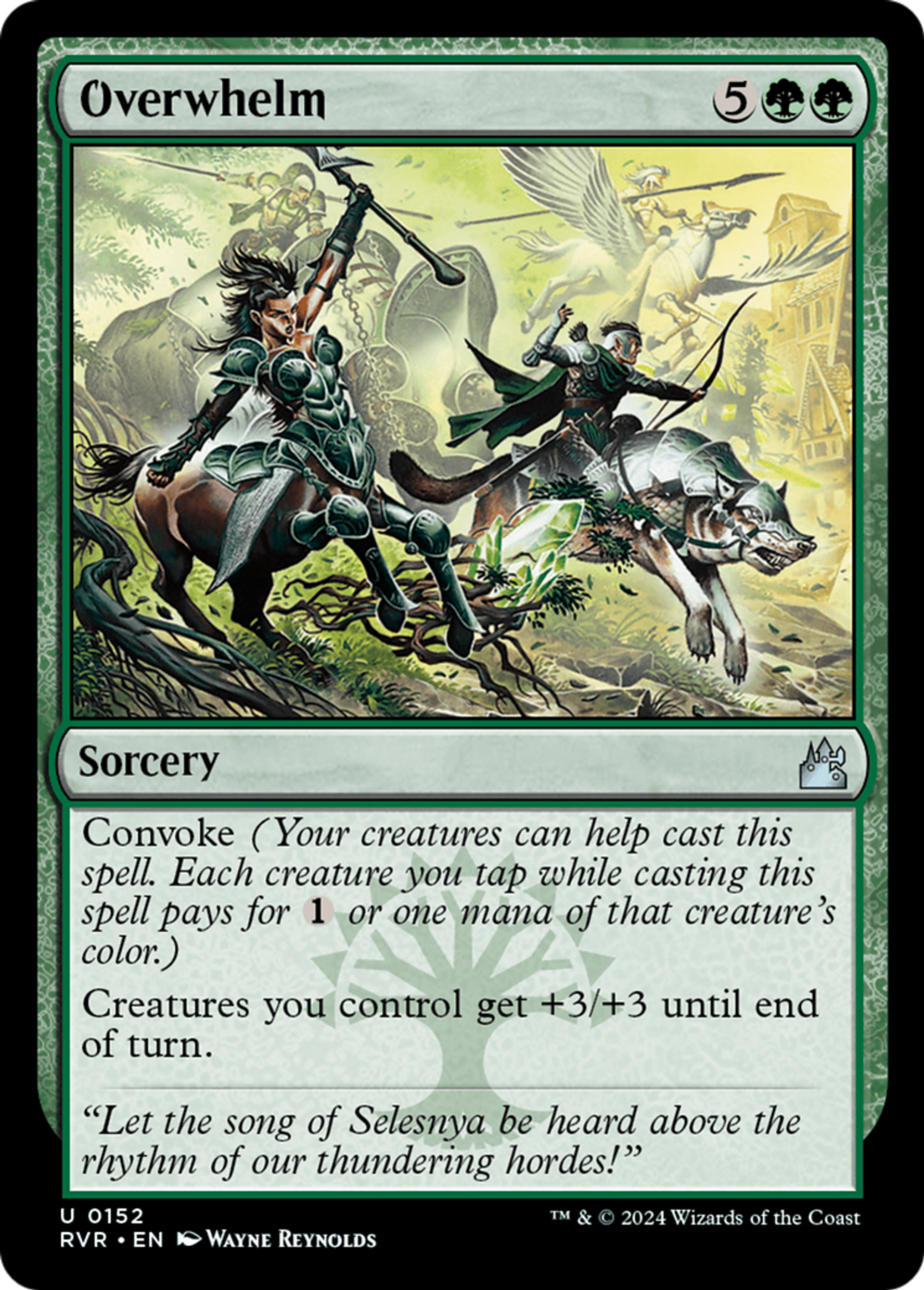 Overwhelm — Ravnica Remastered — Magic: The Gathering