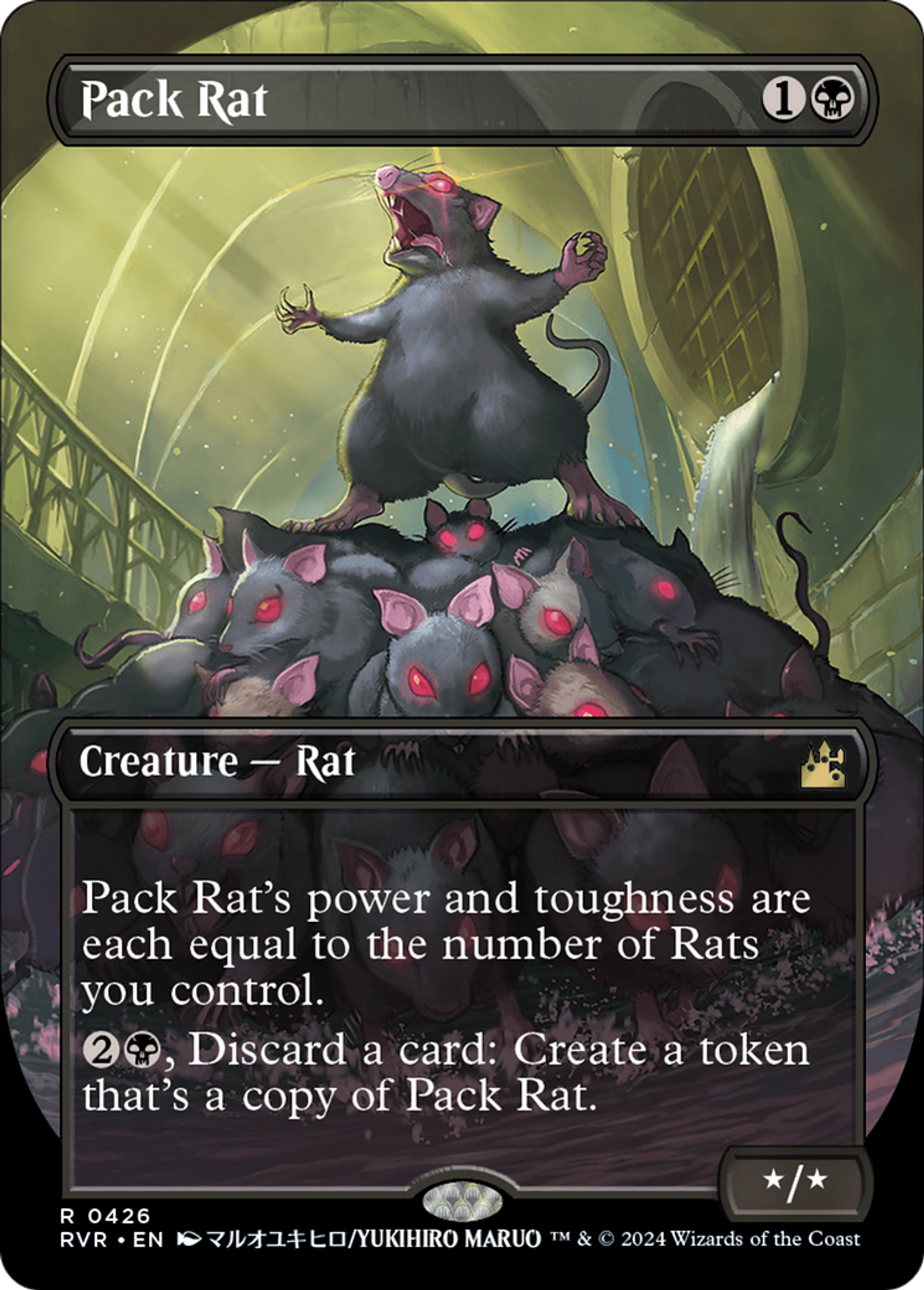 Pack Rat — Ravnica Remastered — Magic: The Gathering