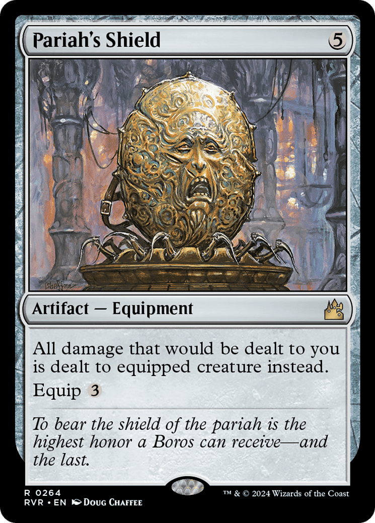 Pariah's Shield — Ravnica Remastered — Magic: The Gathering