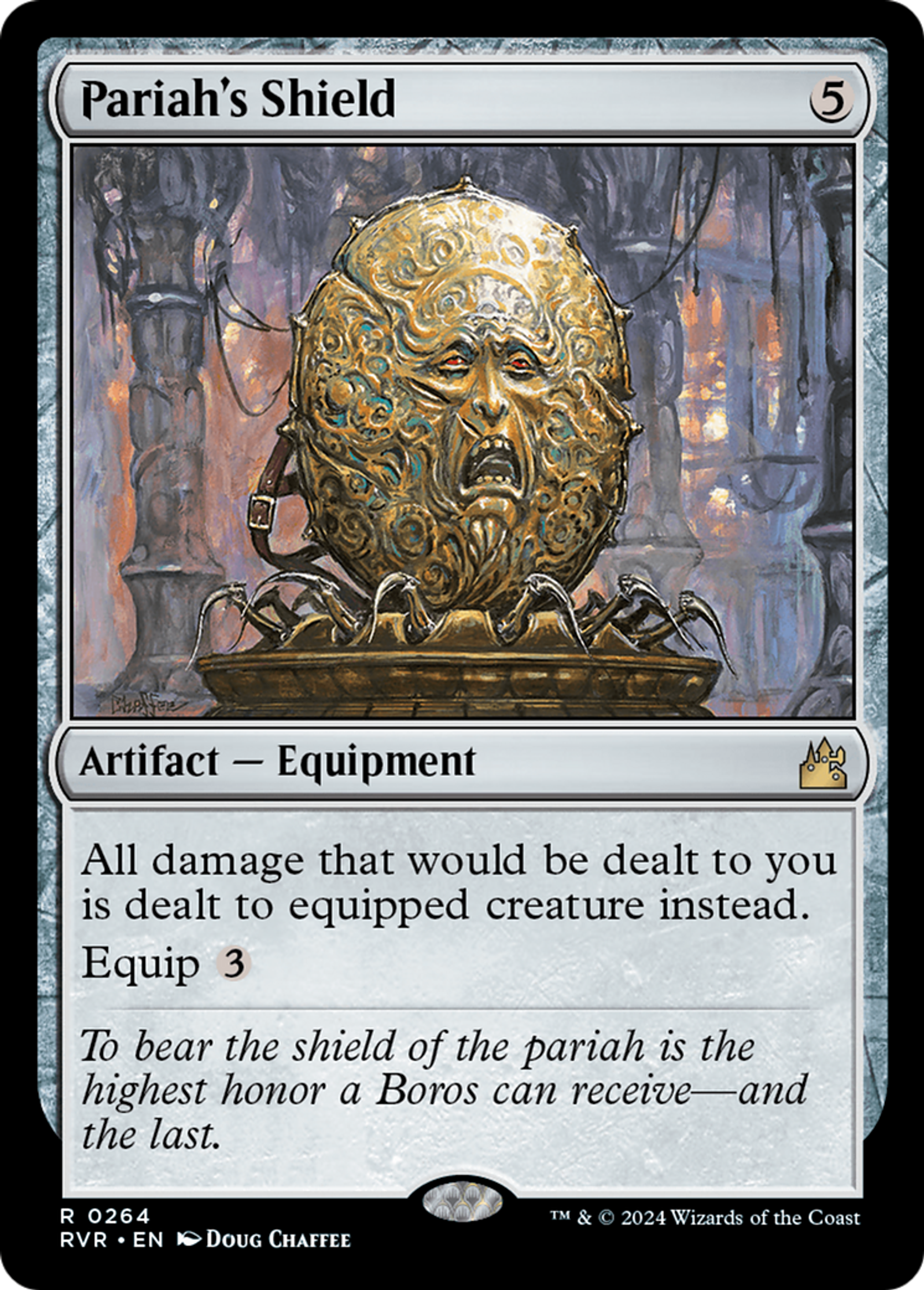 Bouclier du paria — Ravnica Remastered — Magic: The Gathering