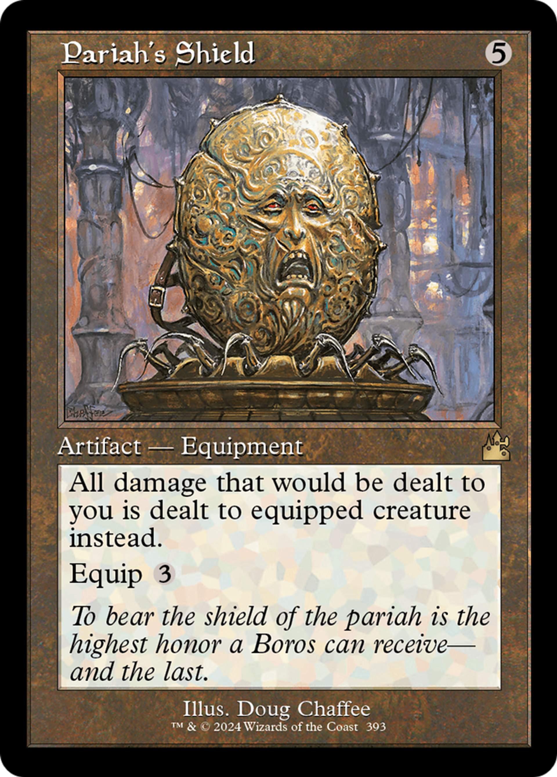 Pariah's Shield — Ravnica Remastered — Magic: The Gathering