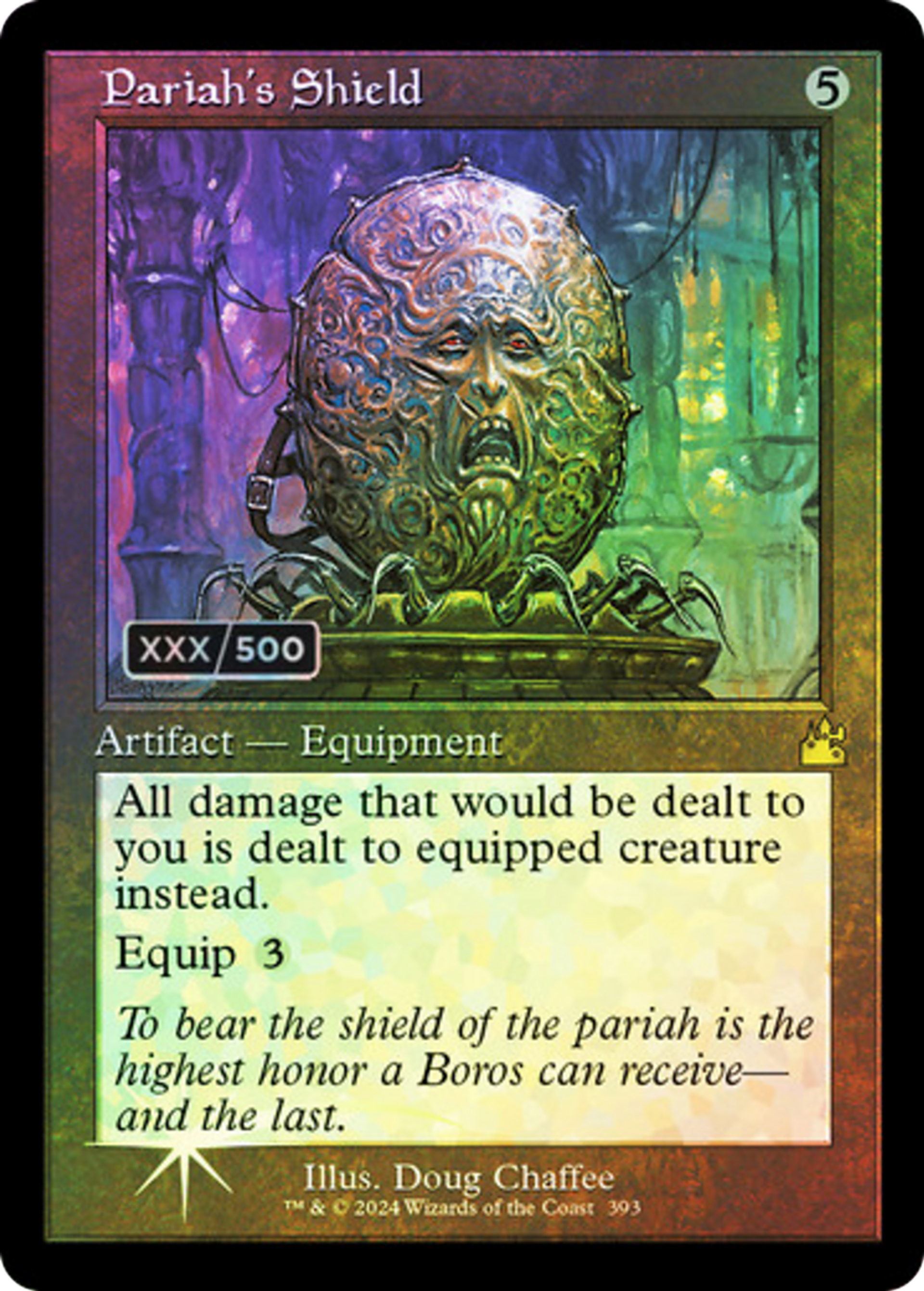 Pariah's Shield — Ravnica Remastered — Magic: The Gathering