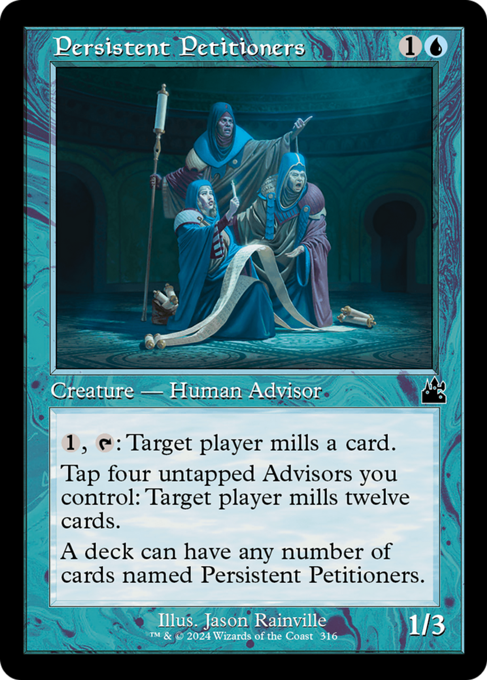 Persistent Petitioners — Ravnica Remastered — Magic: The Gathering