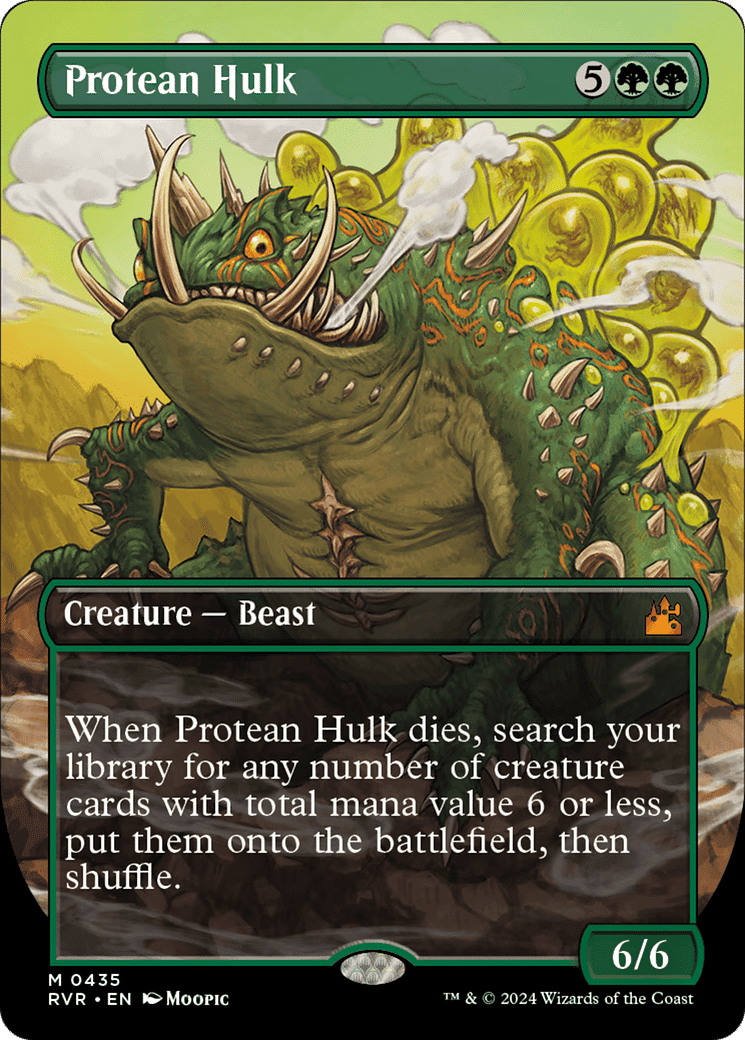 Protean Hulk — Ravnica Remastered — Magic: The Gathering