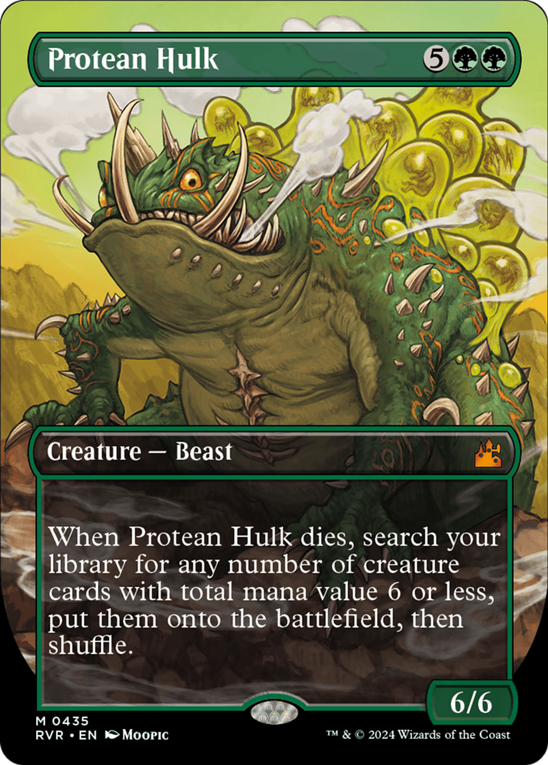 Protean Hulk — Ravnica Remastered — Magic: The Gathering