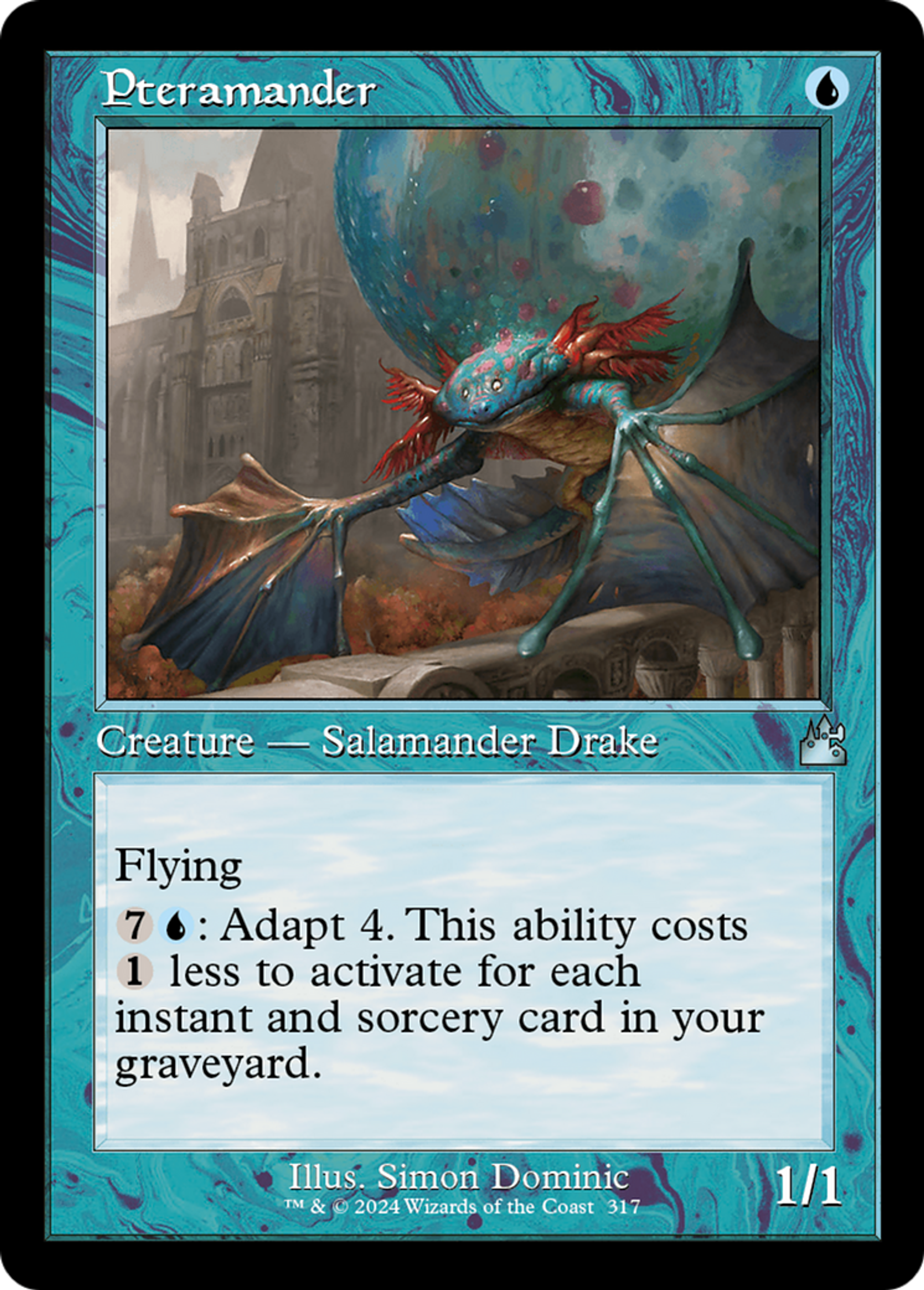Pteramander — Ravnica Remastered — Magic: The Gathering