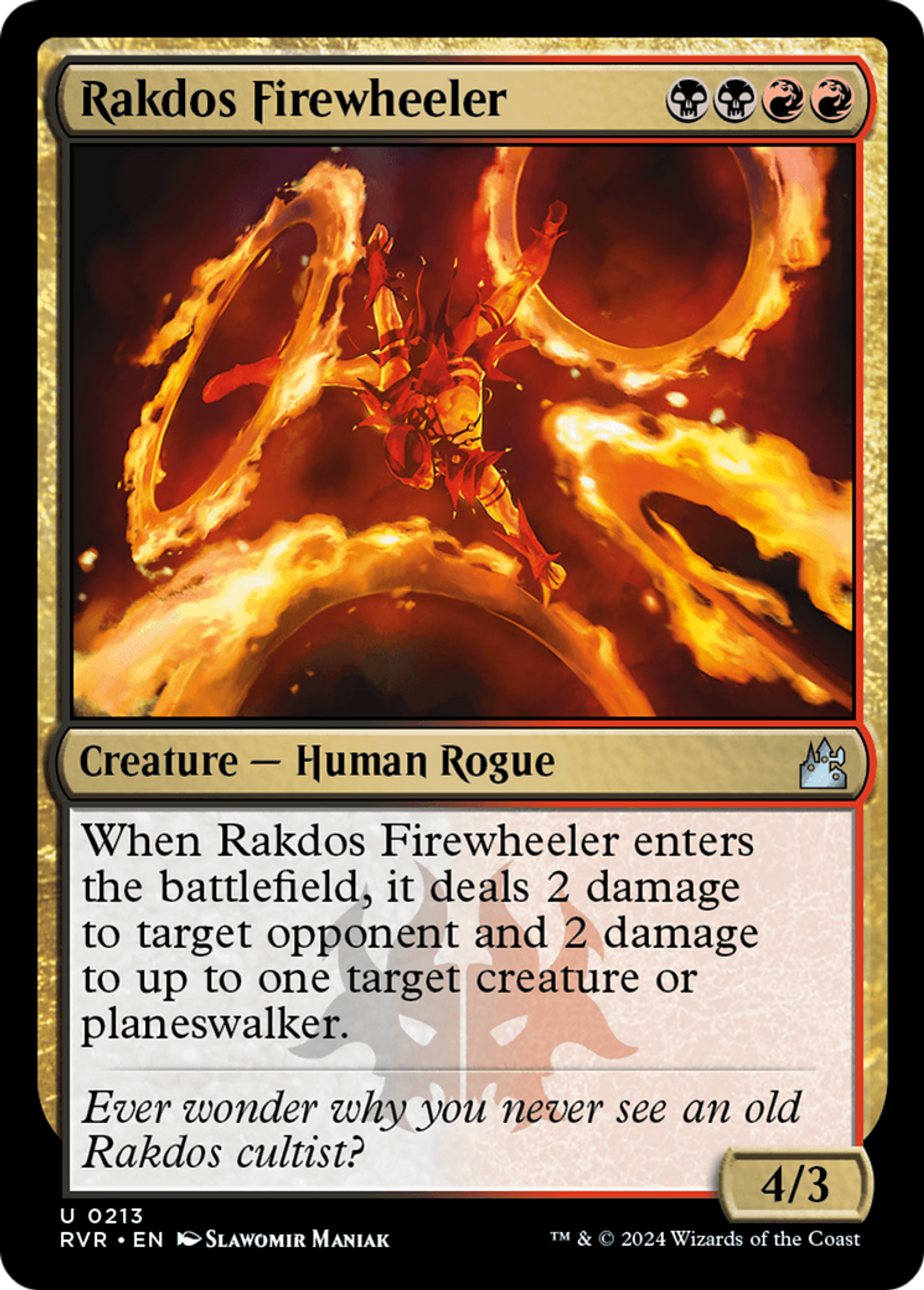 Acrobate de feu de Rakdos — Ravnica Remastered — Magic: The Gathering