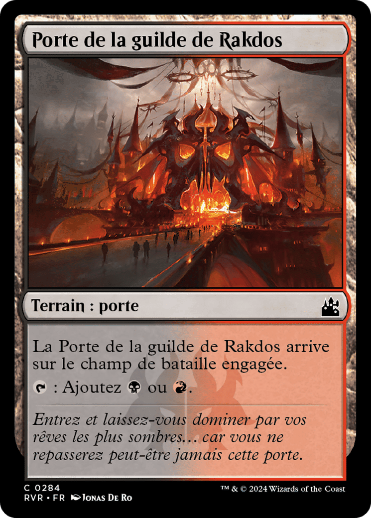 Porte de la guilde de Rakdos — Ravnica Remastered — Magic: The Gathering