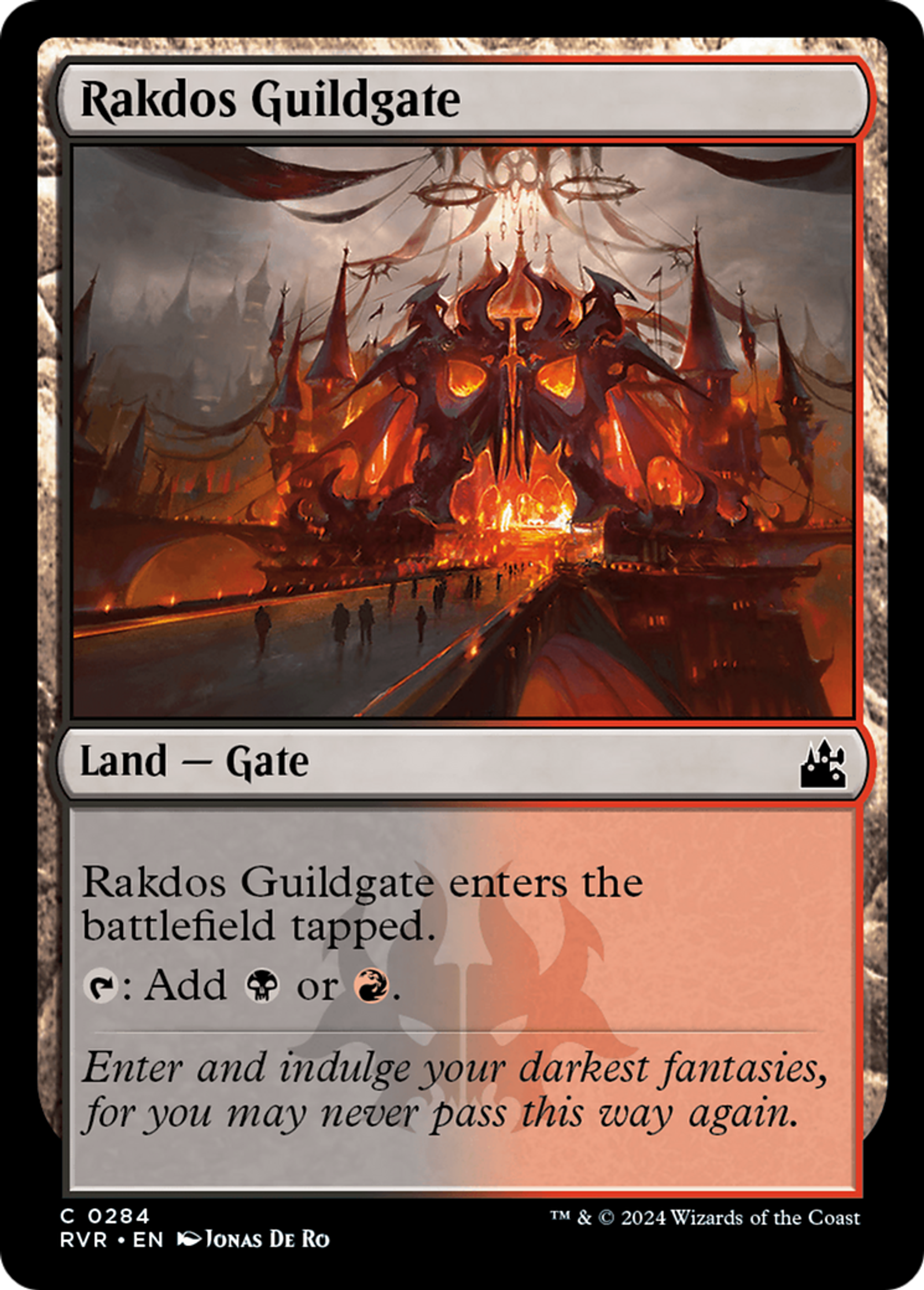 Rakdos Guildgate — Ravnica Remastered — Magic: The Gathering