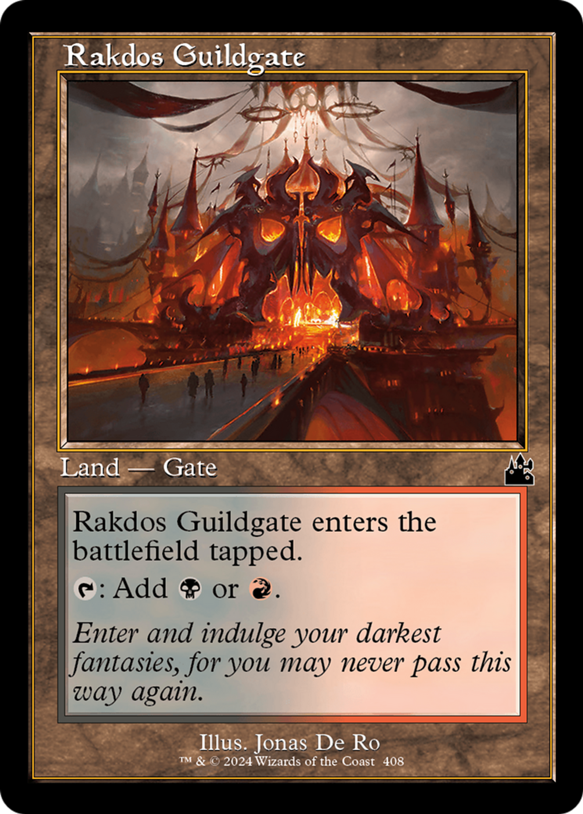 Rakdos Guildgate — Ravnica Remastered — Magic: The Gathering