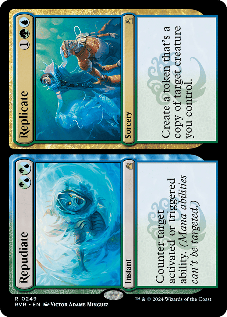 Repudiate // Replicate — Ravnica Remastered — Magic: The Gathering