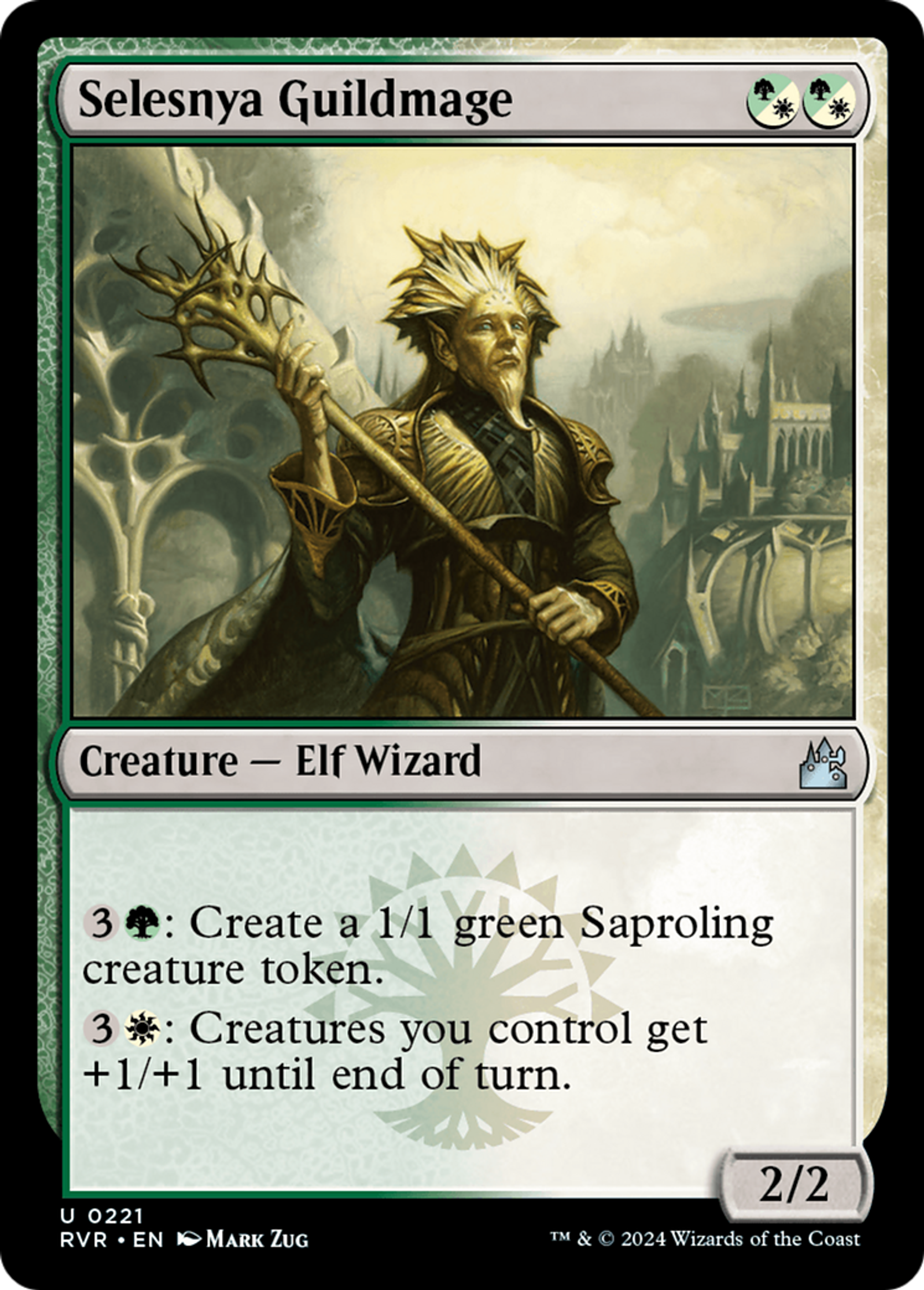 Ghildmage de Selesnya — Ravnica Remastered — Magic: The Gathering