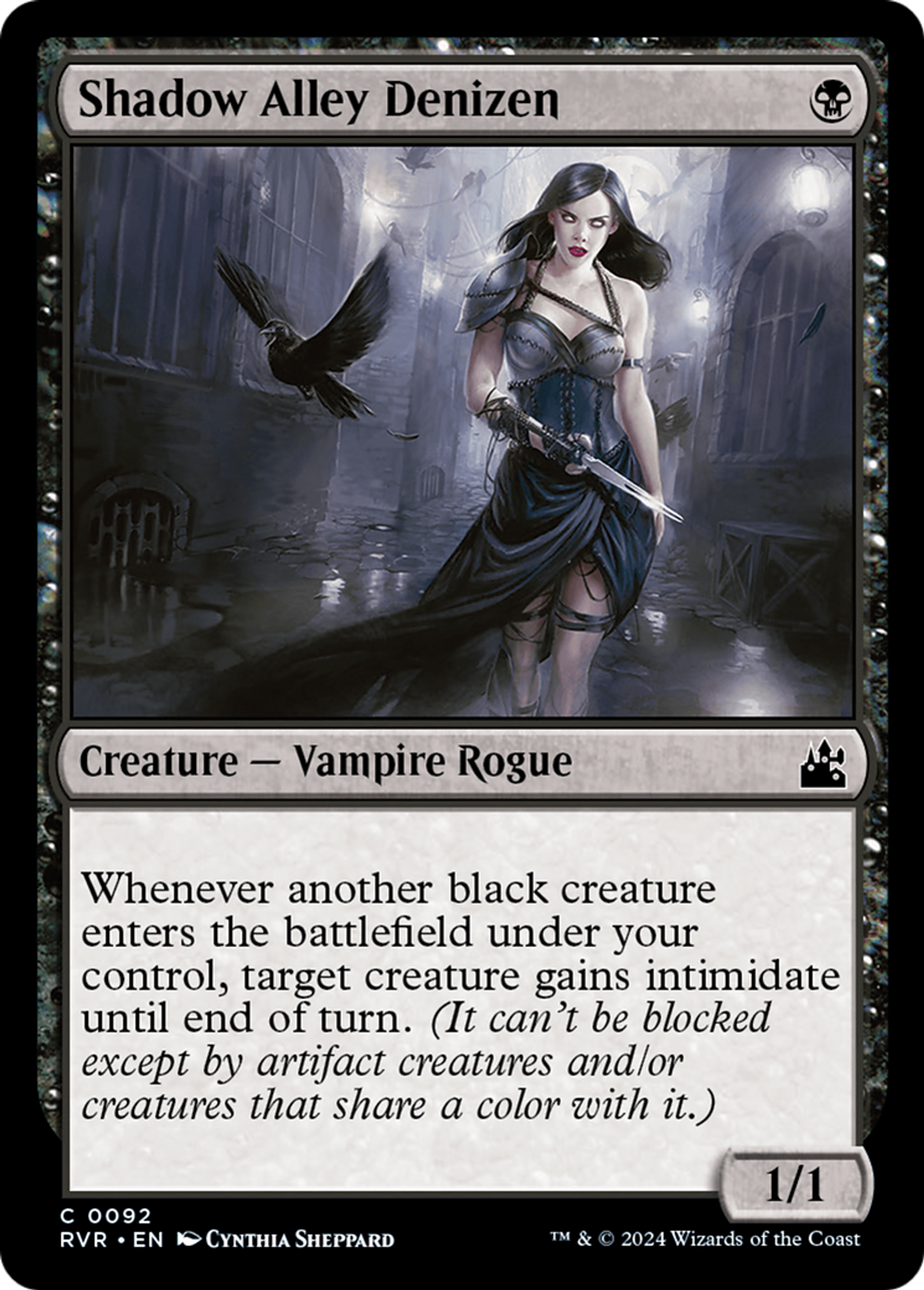 Shadow Alley Denizen — Ravnica Remastered — Magic: The Gathering